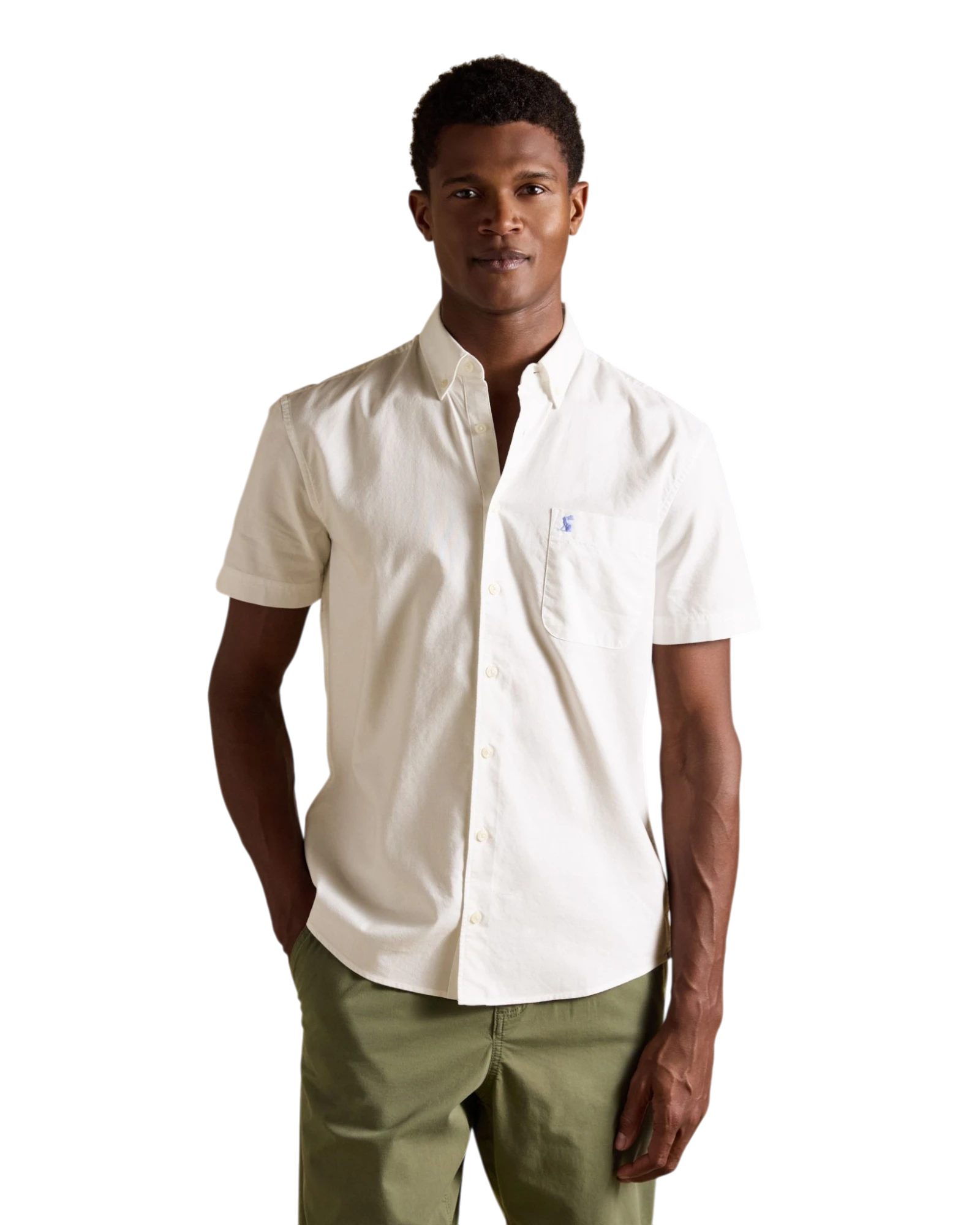 Oxford Short Sleeve Shirt - White
