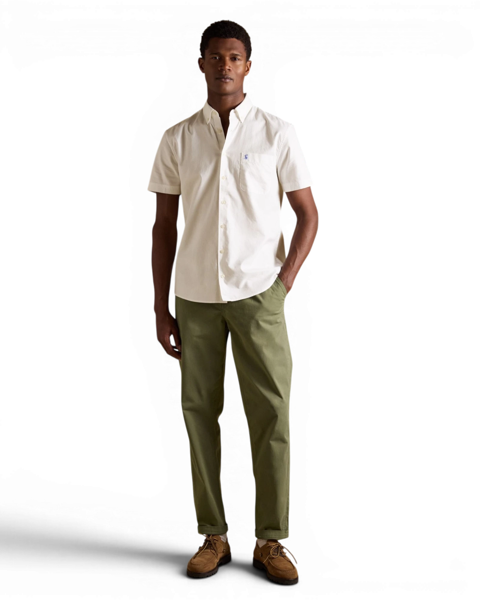Oxford Short Sleeve Shirt - White