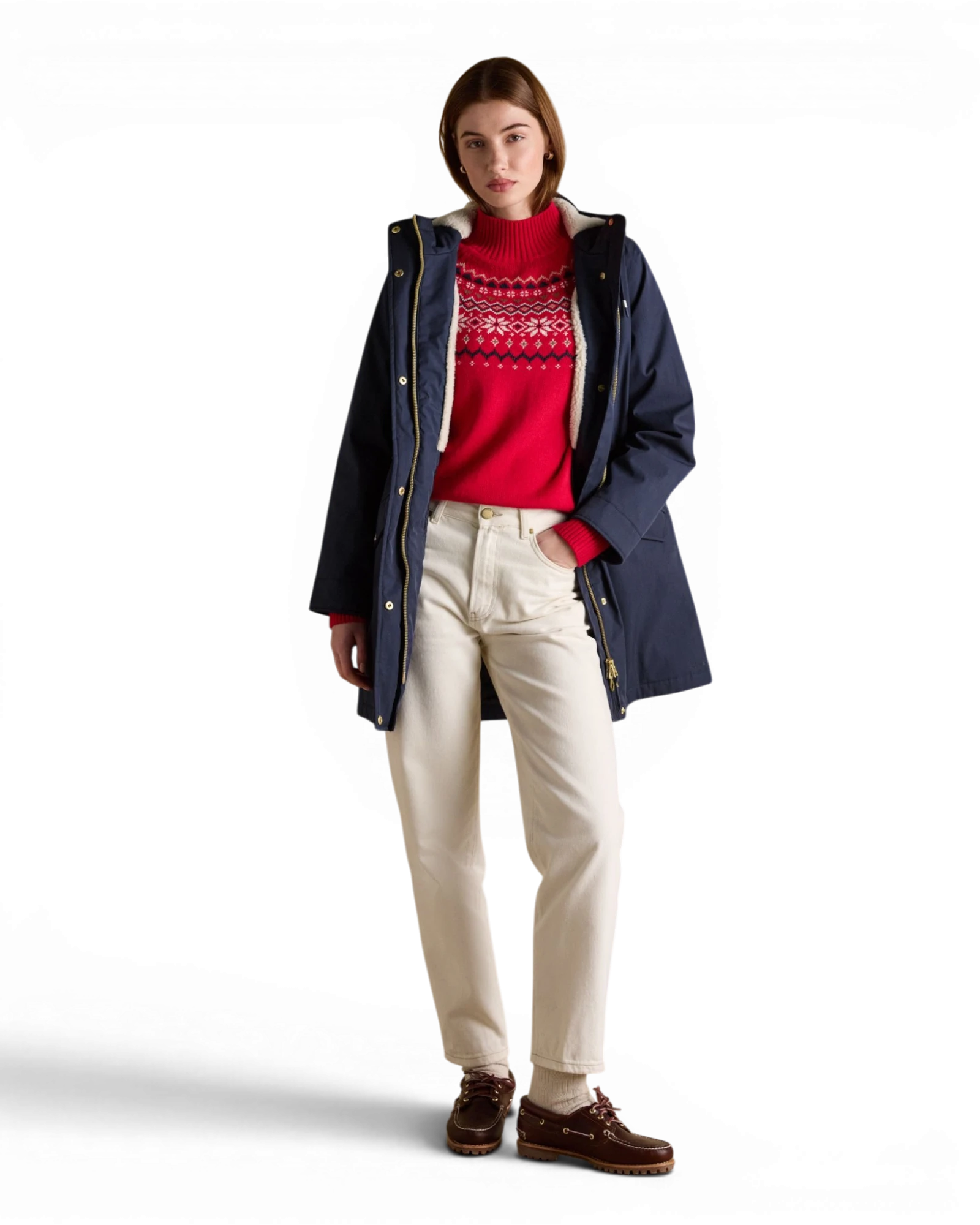 Portwell Coat - Navy