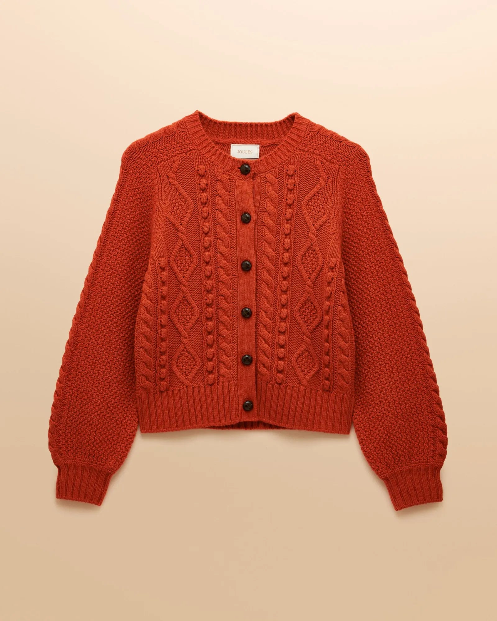 Rafferty Cardigan - Burnt Orange