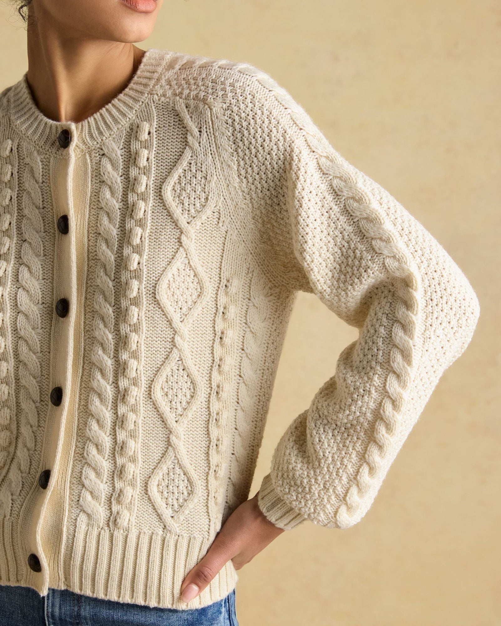 Rafferty Cardigan - Cream