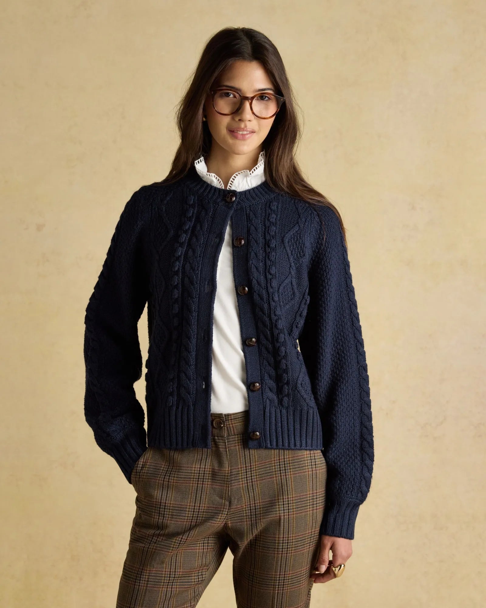 Rafferty Cardigan - Navy
