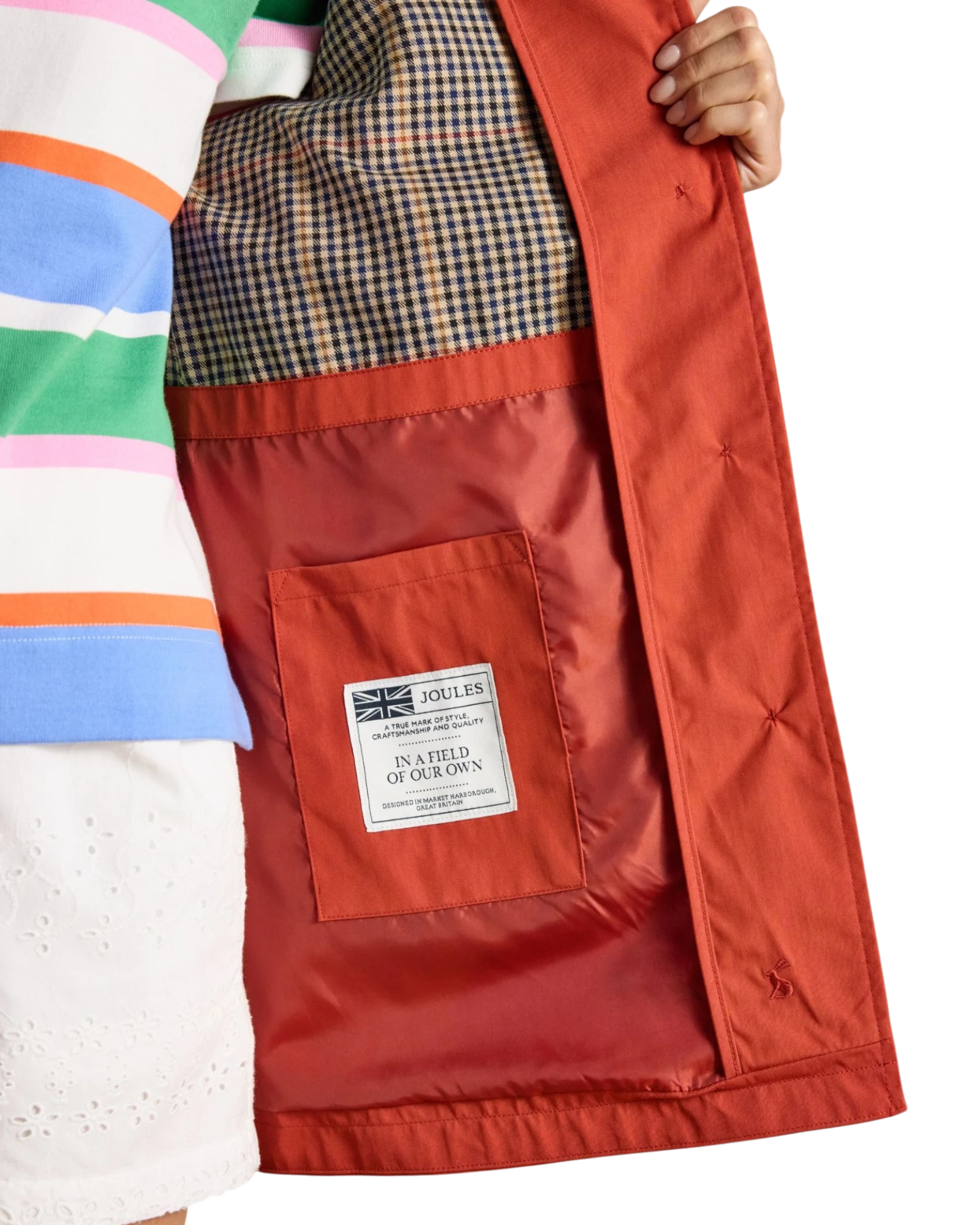 Rainmore Raincoat - Rust Red