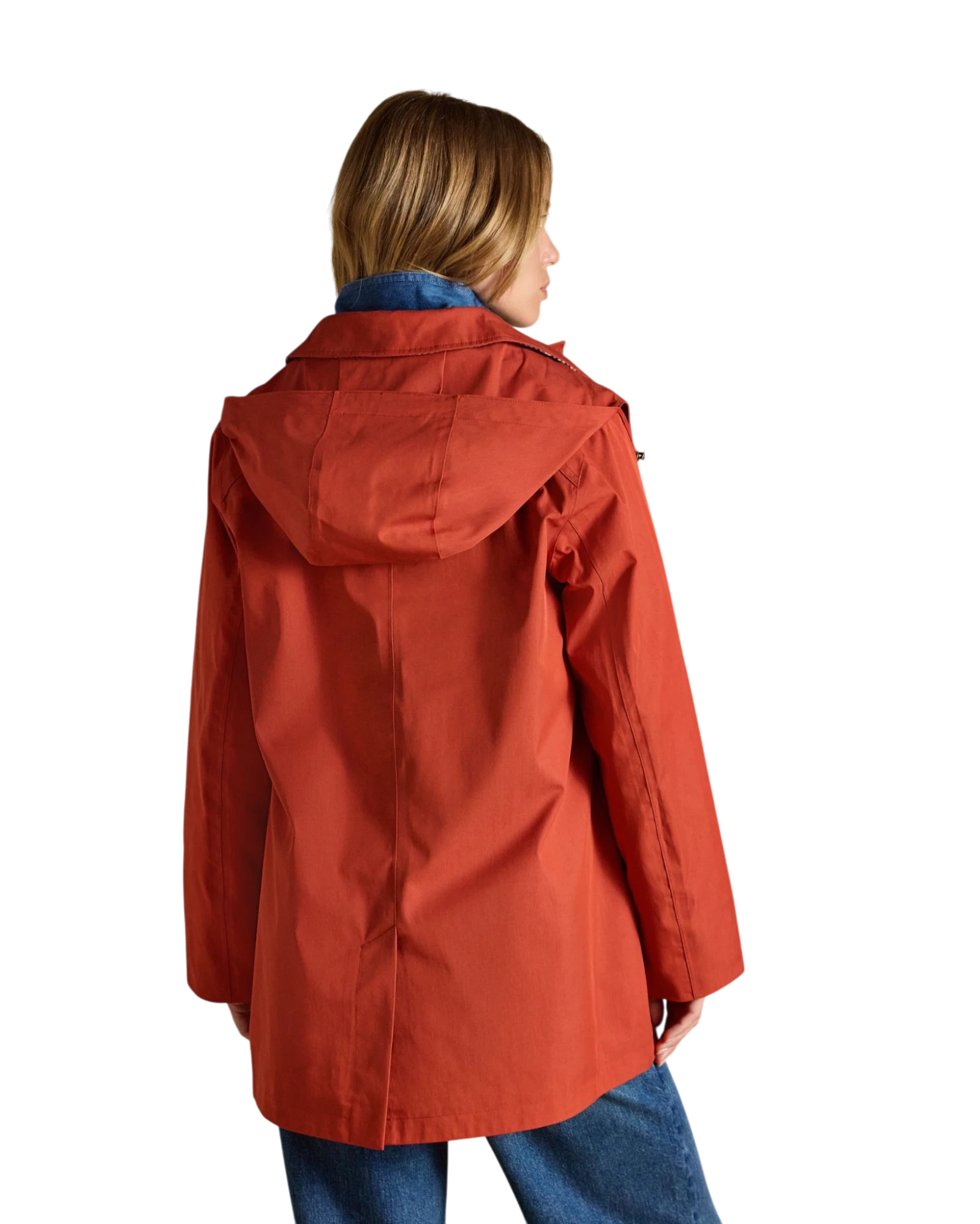 Rainmore Raincoat - Rust Red