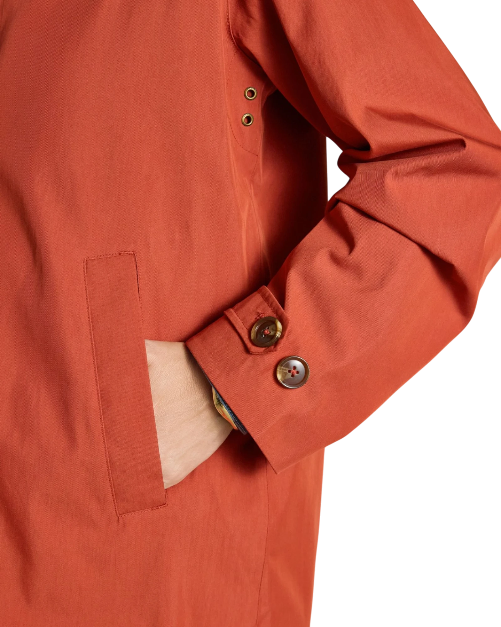 Rainmore Raincoat - Rust Red