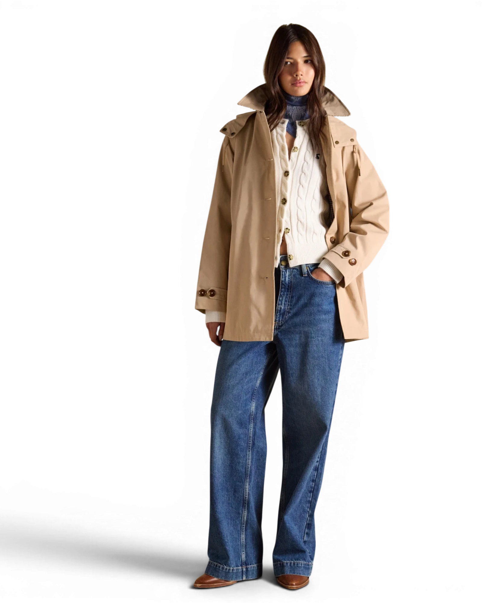 Rainmore Coat - Tan Brown