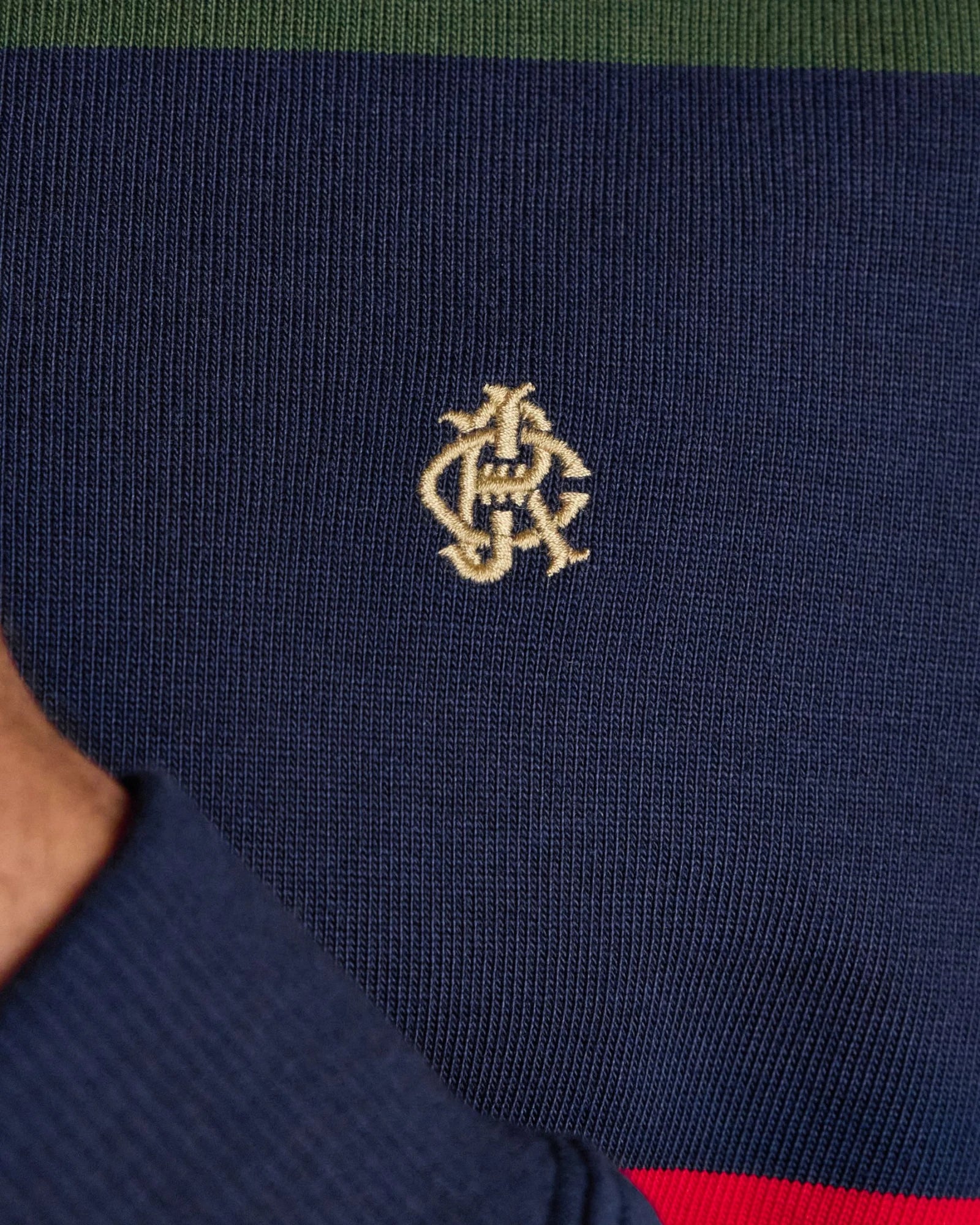 Rugby Shirt - Blue/Green