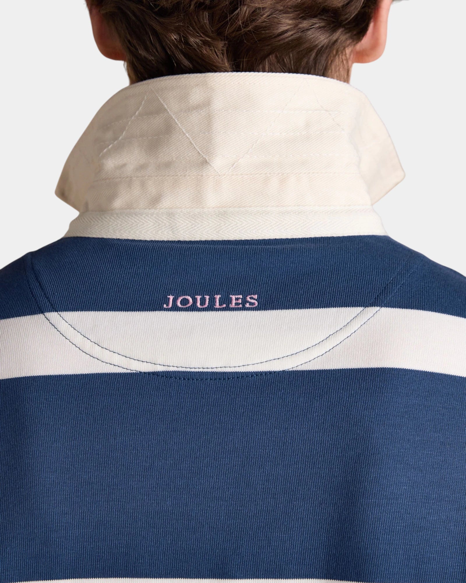 Rugby Shirt - Blue/White
