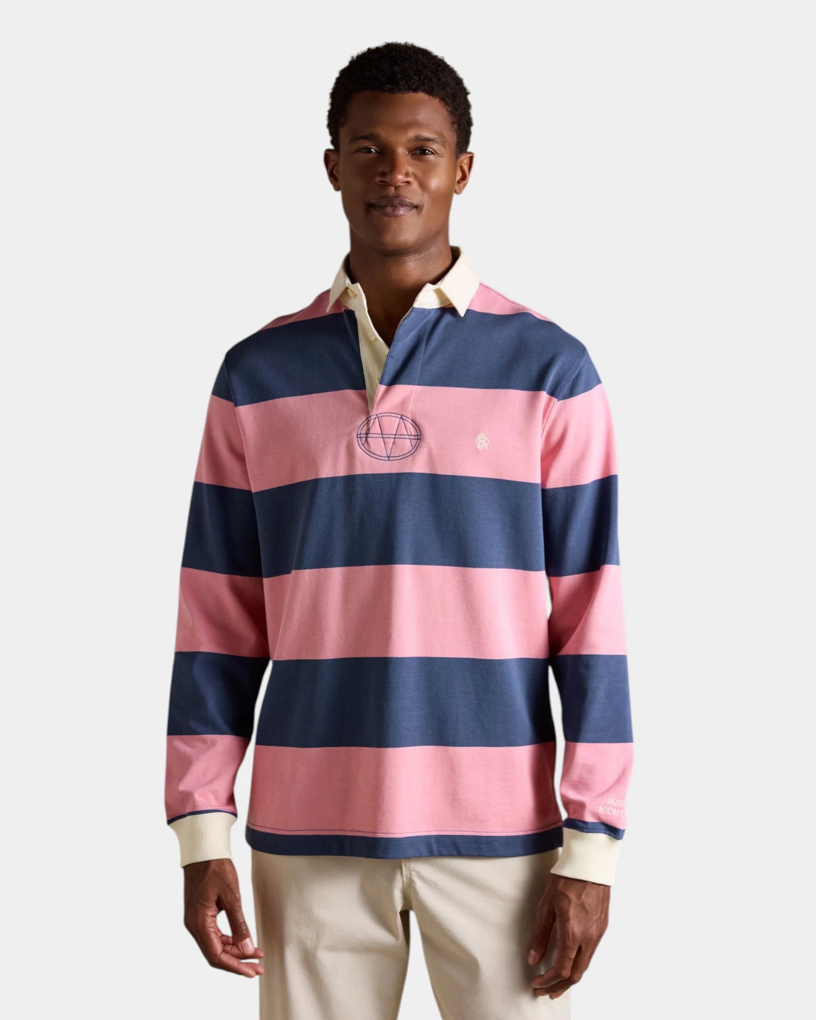 Rugby Shirt - Pink/Blue