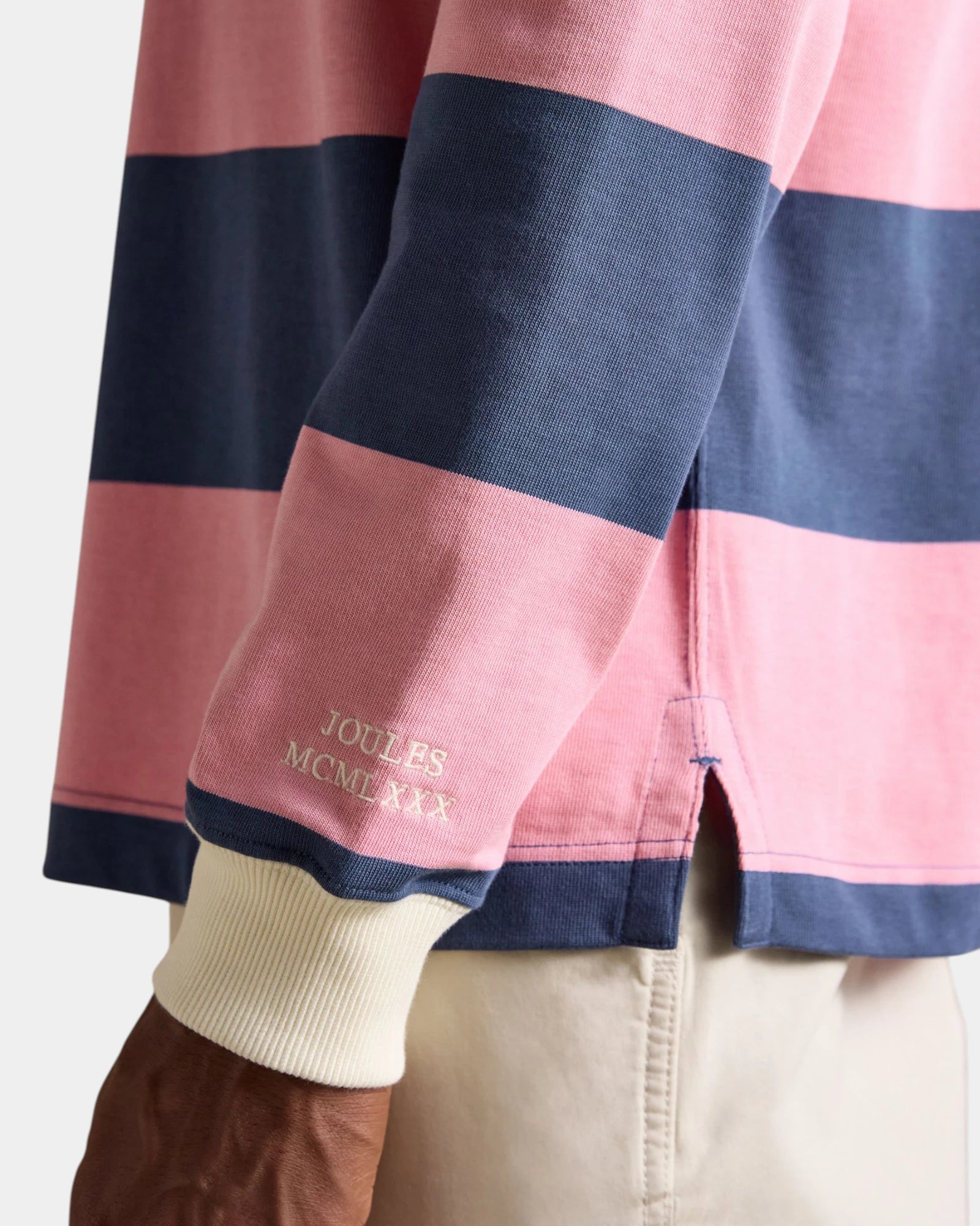 Rugby Shirt - Pink/Blue