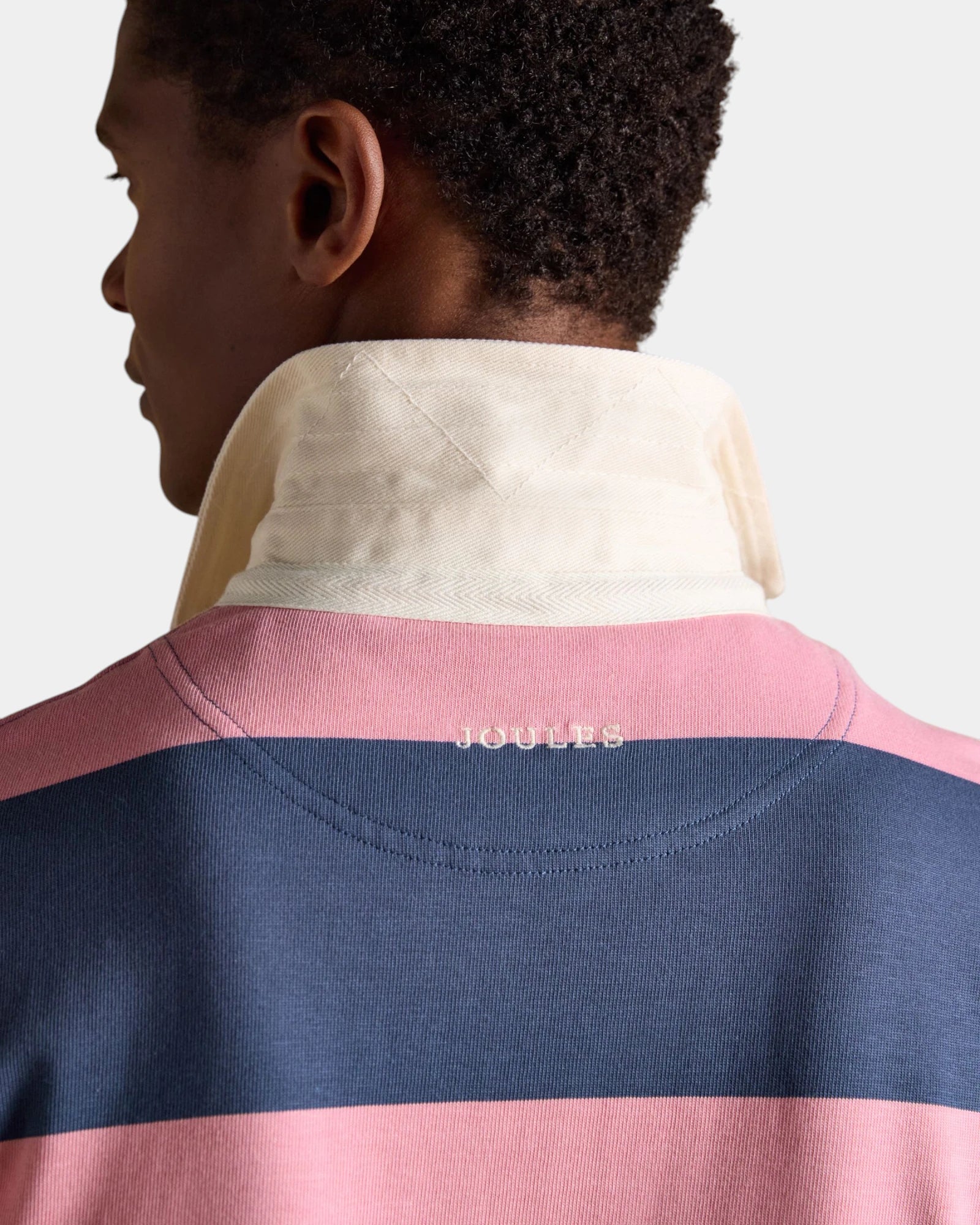 Rugby Shirt - Pink/Blue