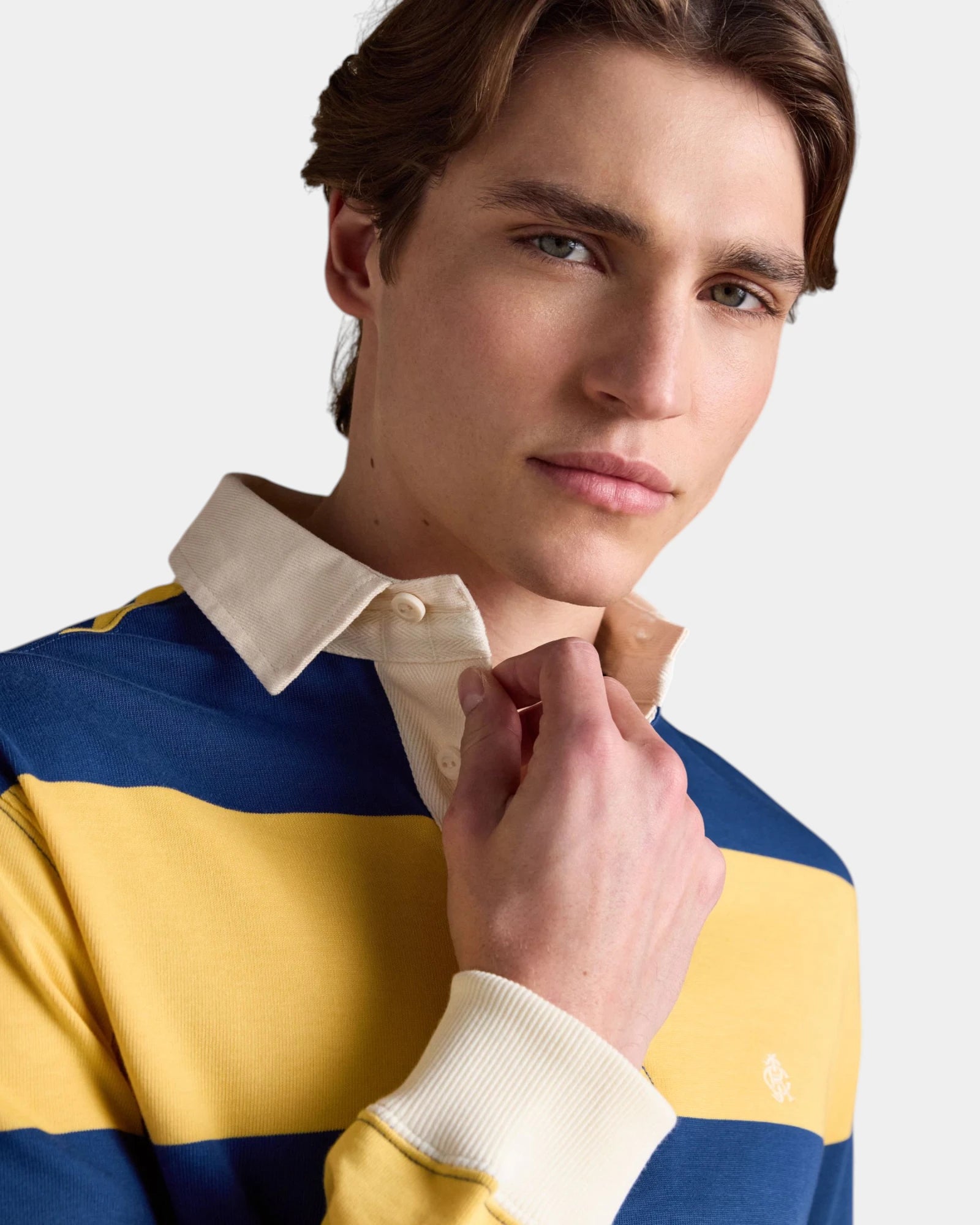 Rugby Shirt - Yellow/Blue
