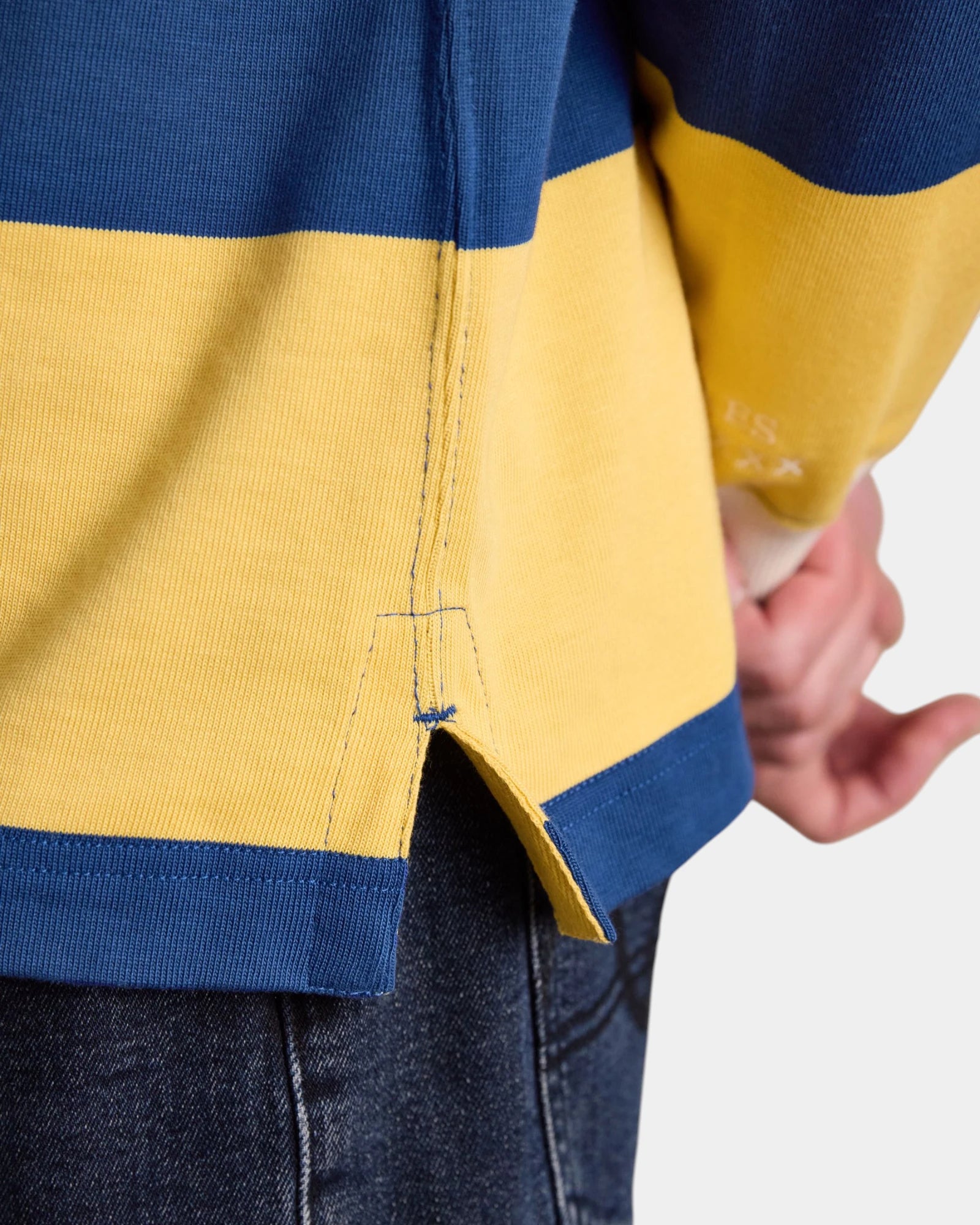 Rugby Shirt - Yellow/Blue