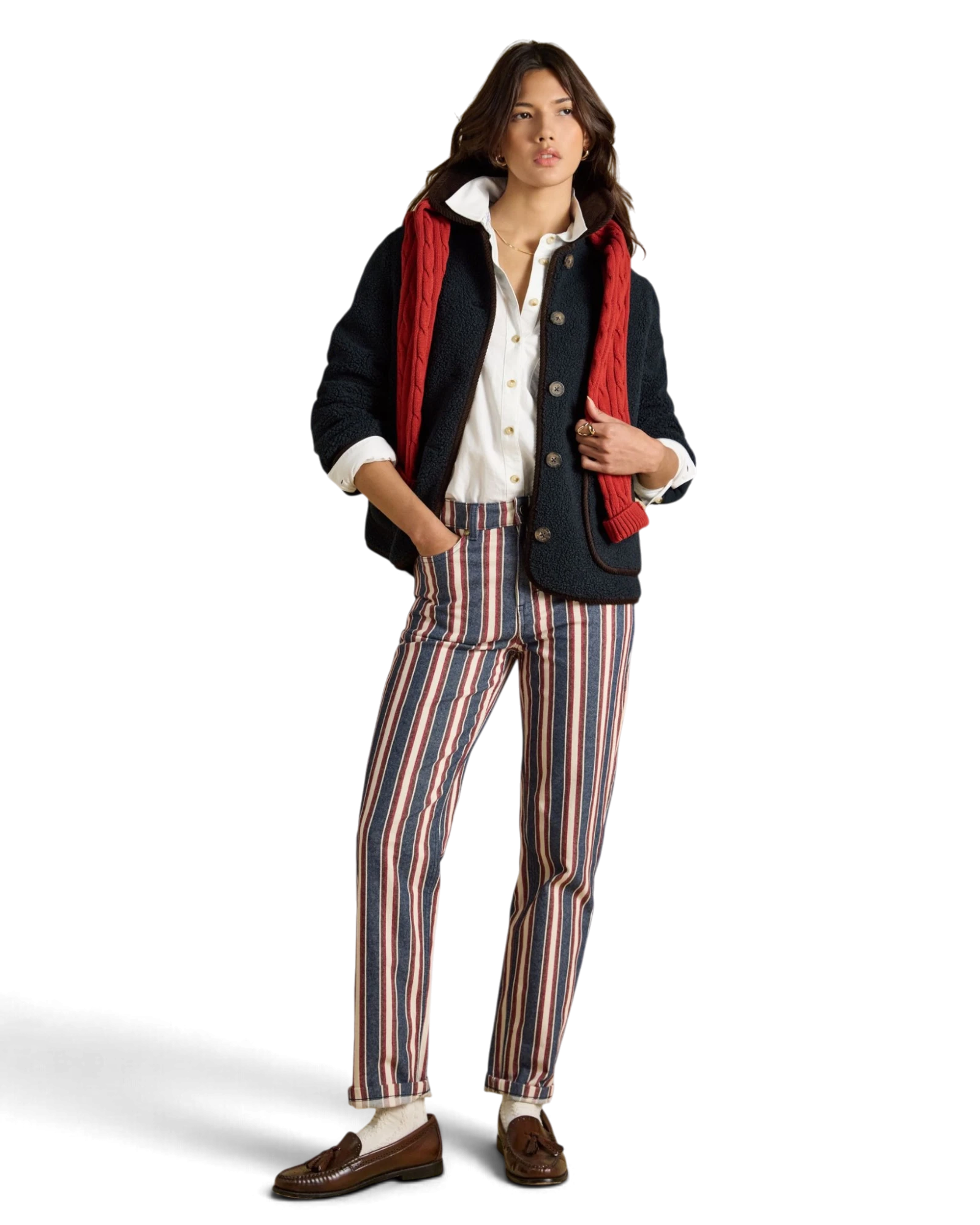 Sadie Fleece Jacket - Navy