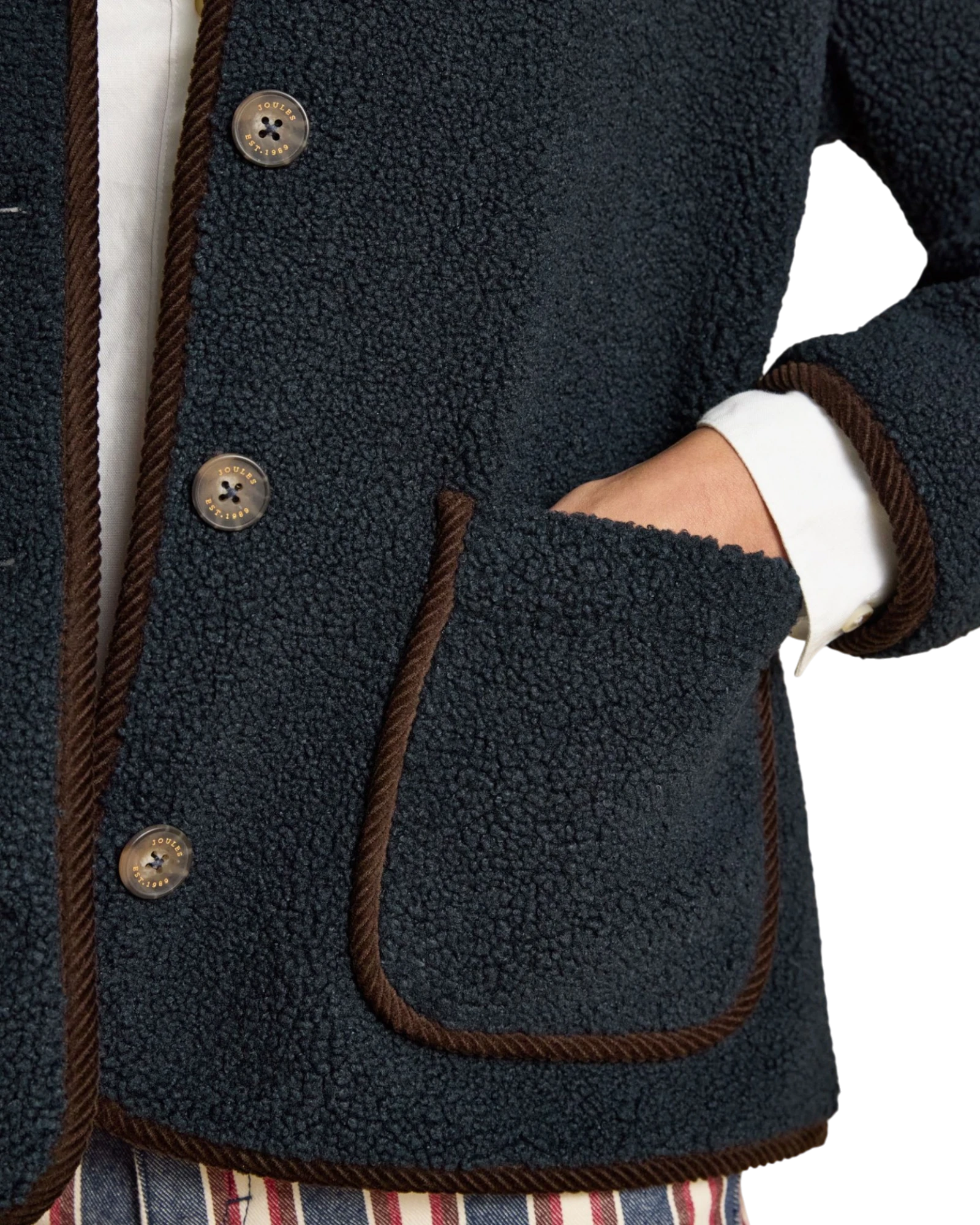 Sadie Fleece Jacket - Navy