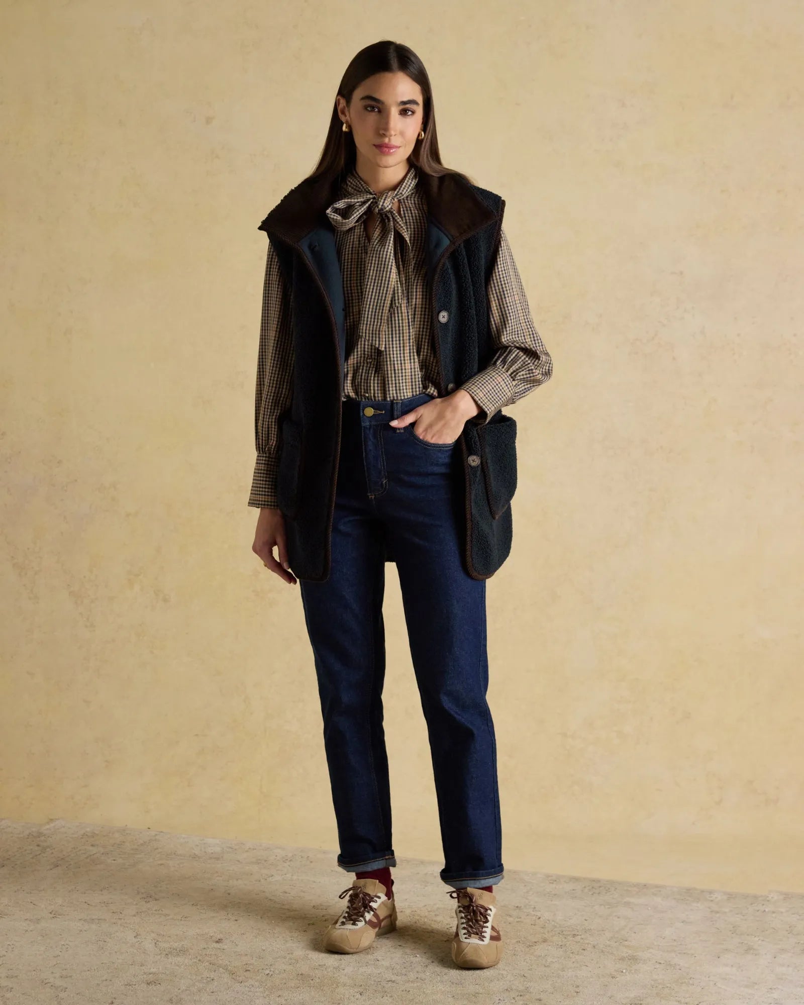 Sadie Gilet - Navy