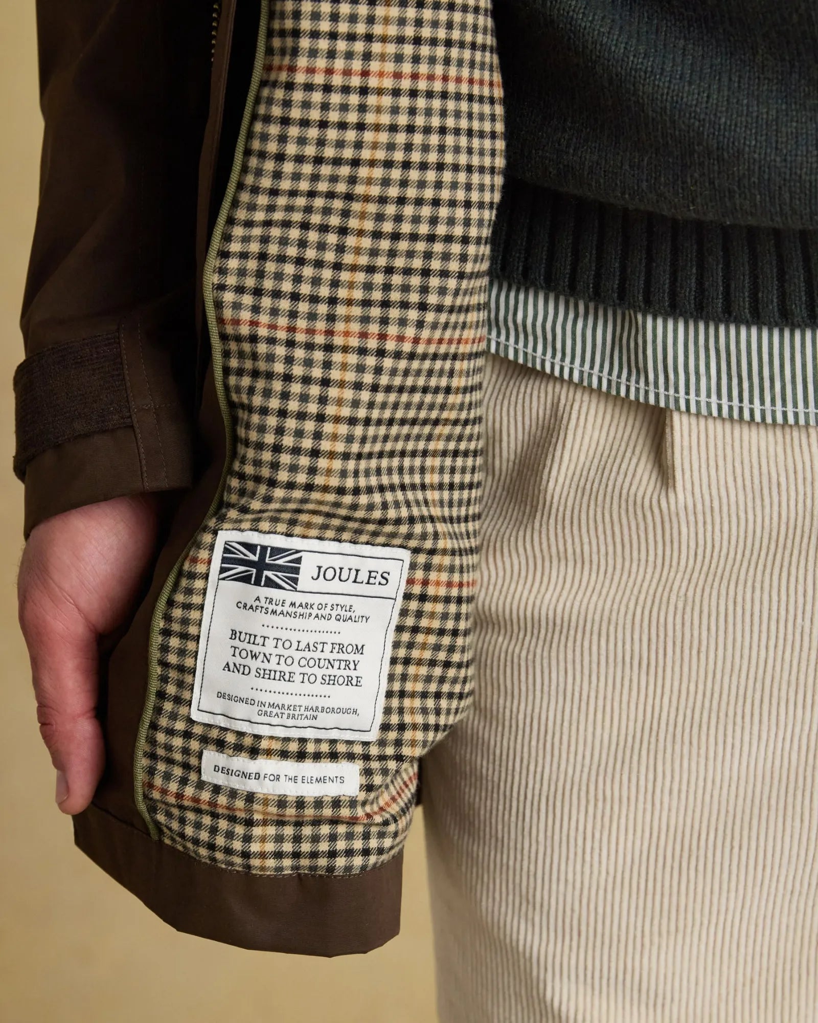 Sandford Raincoat - Brown
