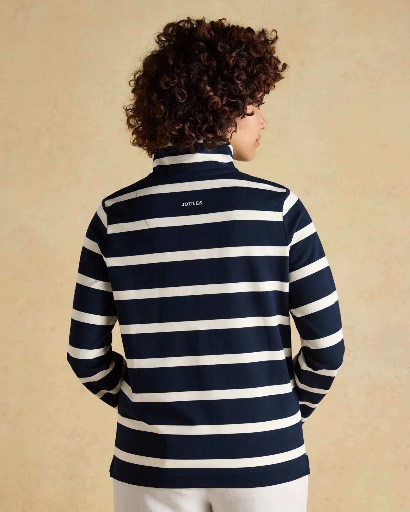 Saunton Sweatshirt - Navy/White