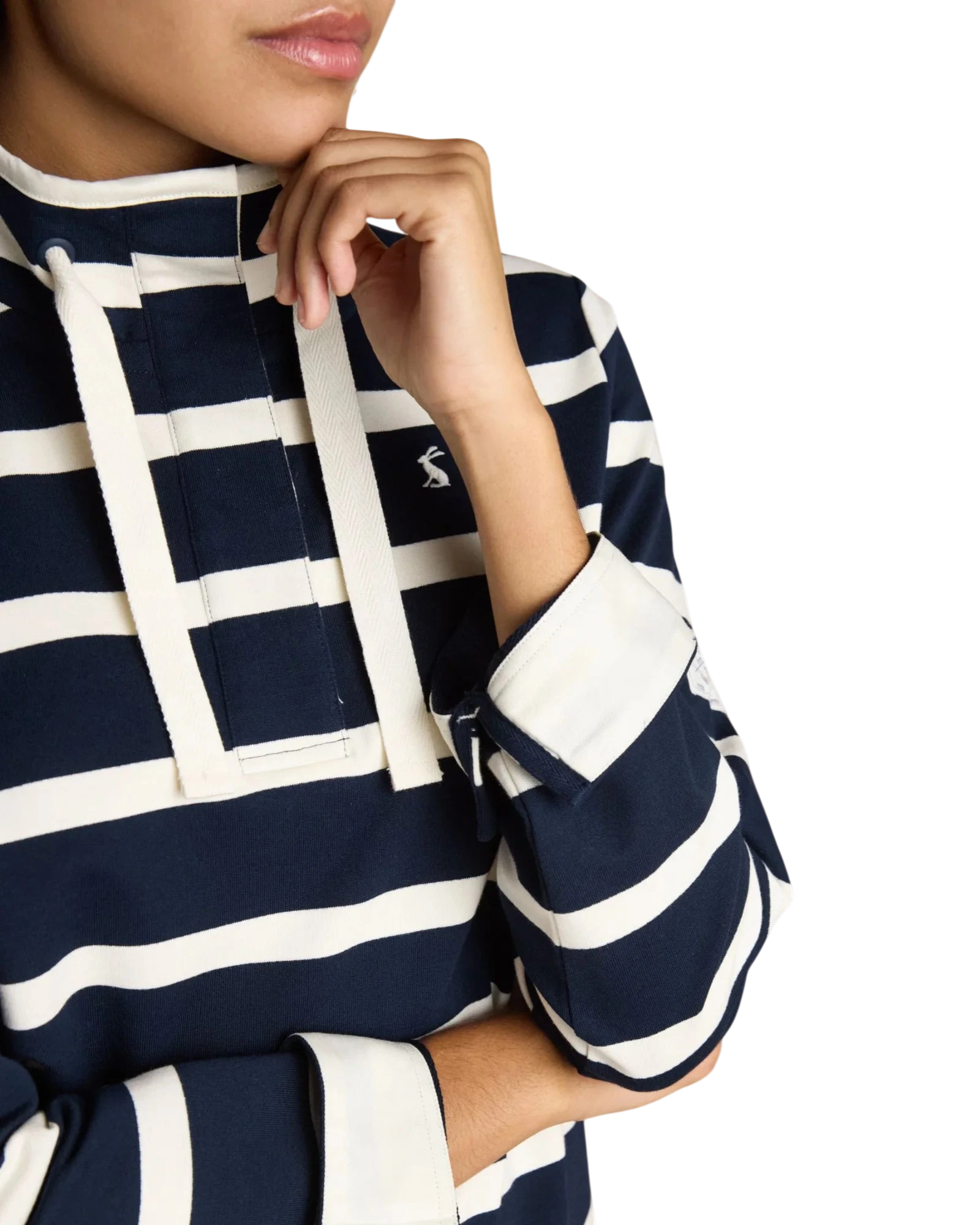 Saunton Sweatshirt - Navy/White