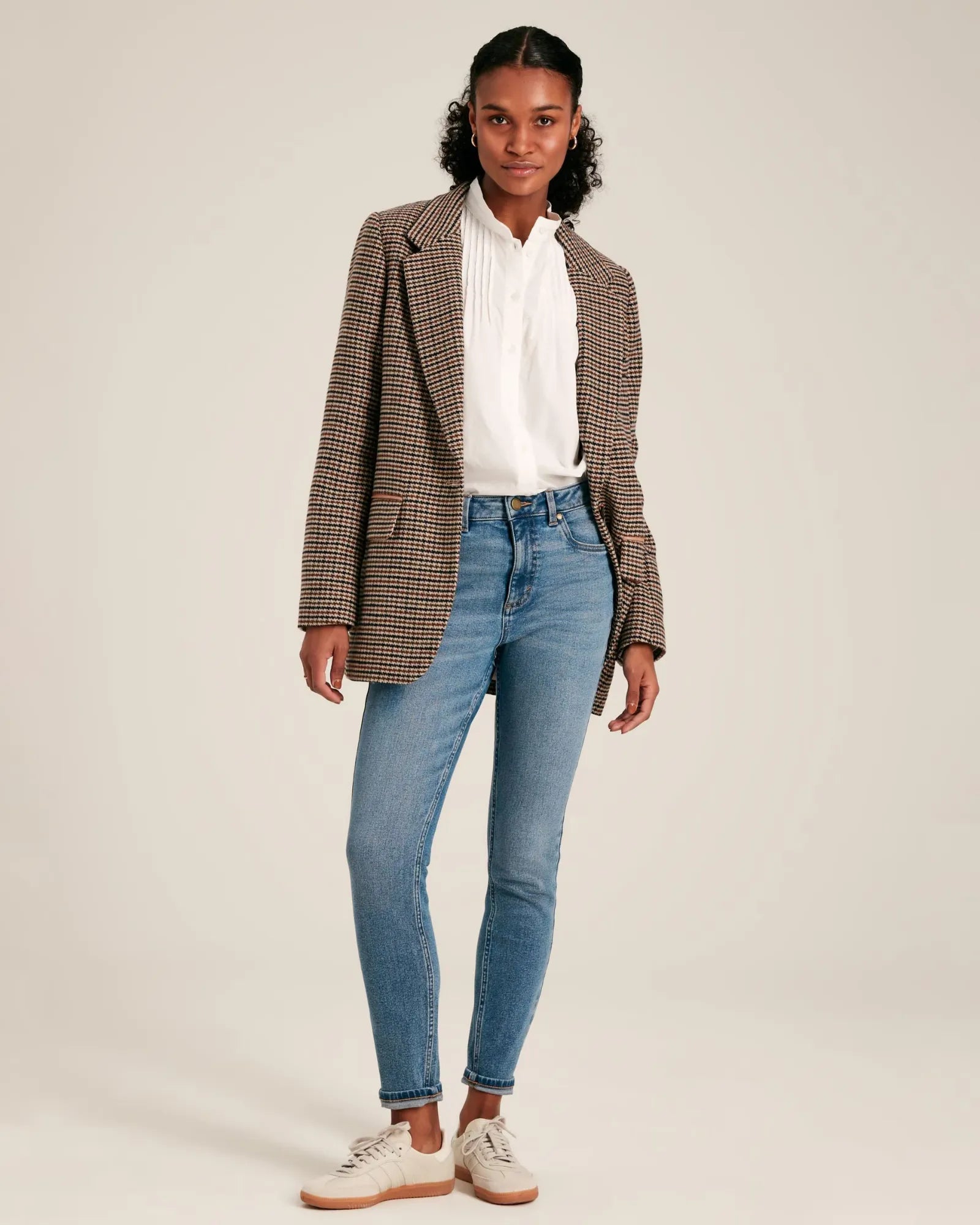 Mid Blue Skinny Fit Jeans