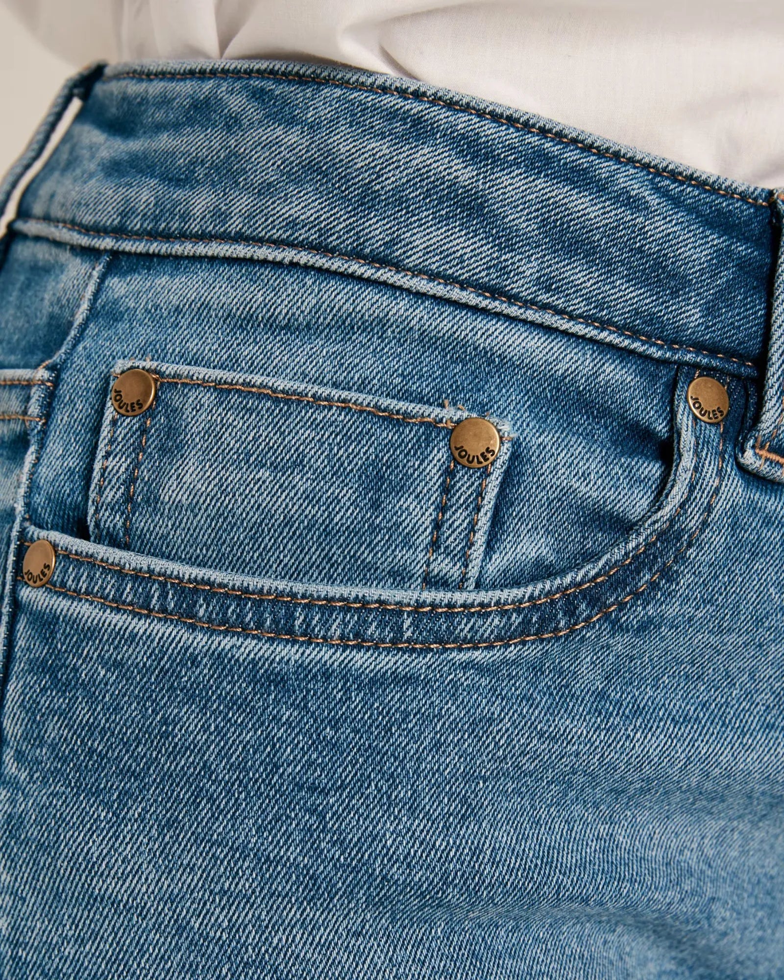 Mid Blue Skinny Fit Jeans
