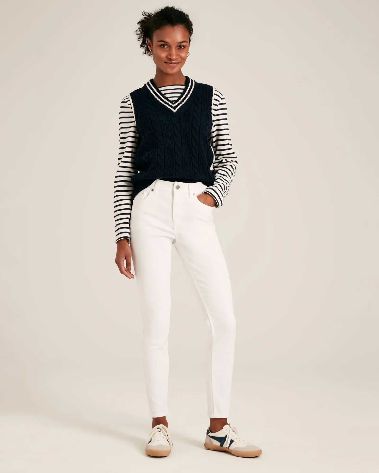 White Skinny Fit Jeans