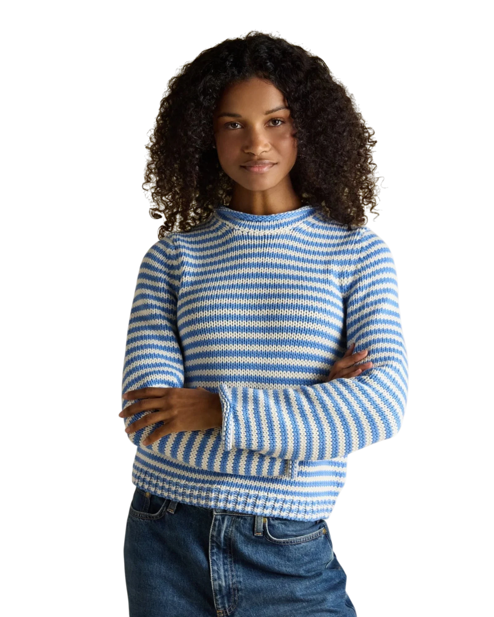 Skye Jumper - Blue/White