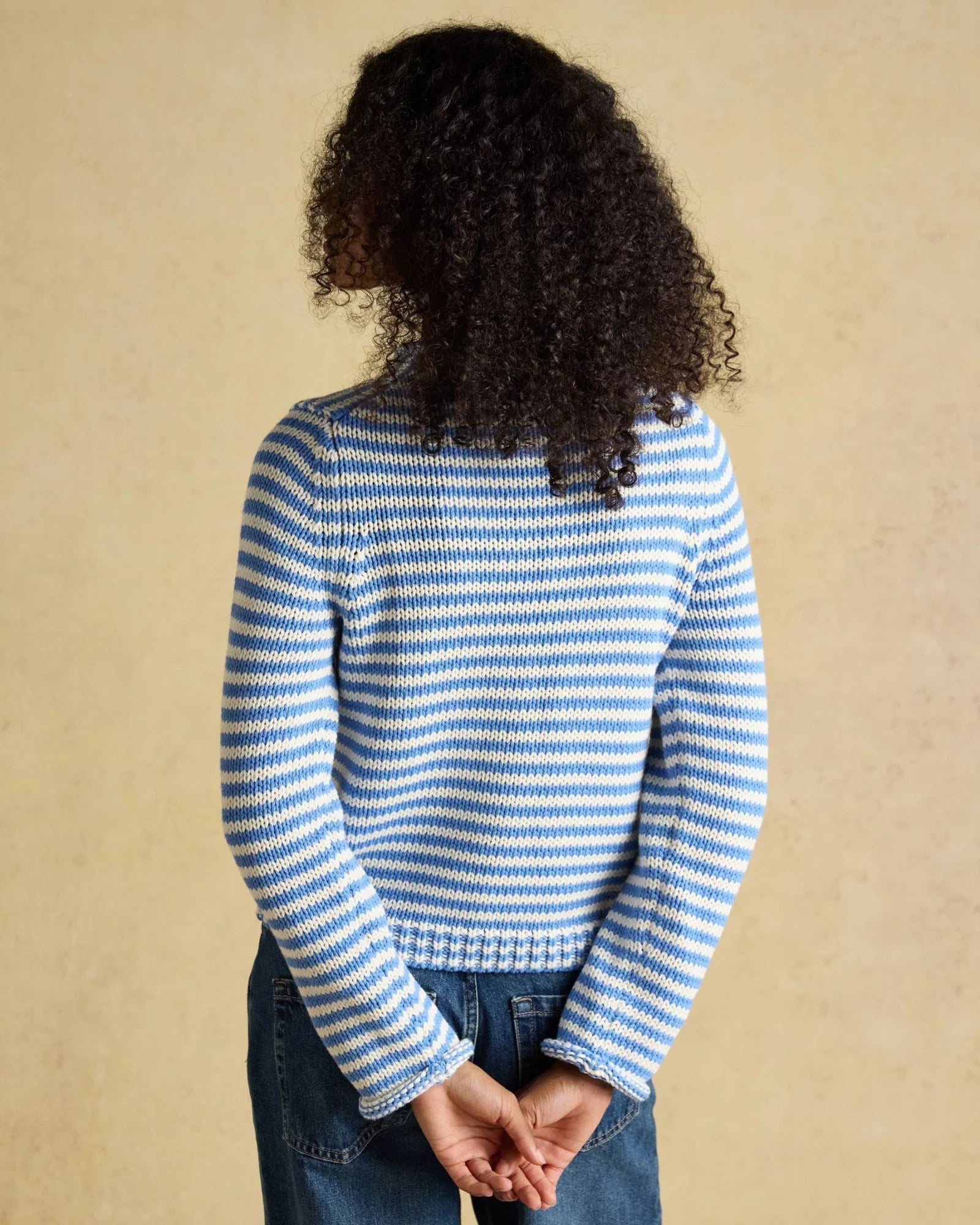 Skye Jumper - Blue/White