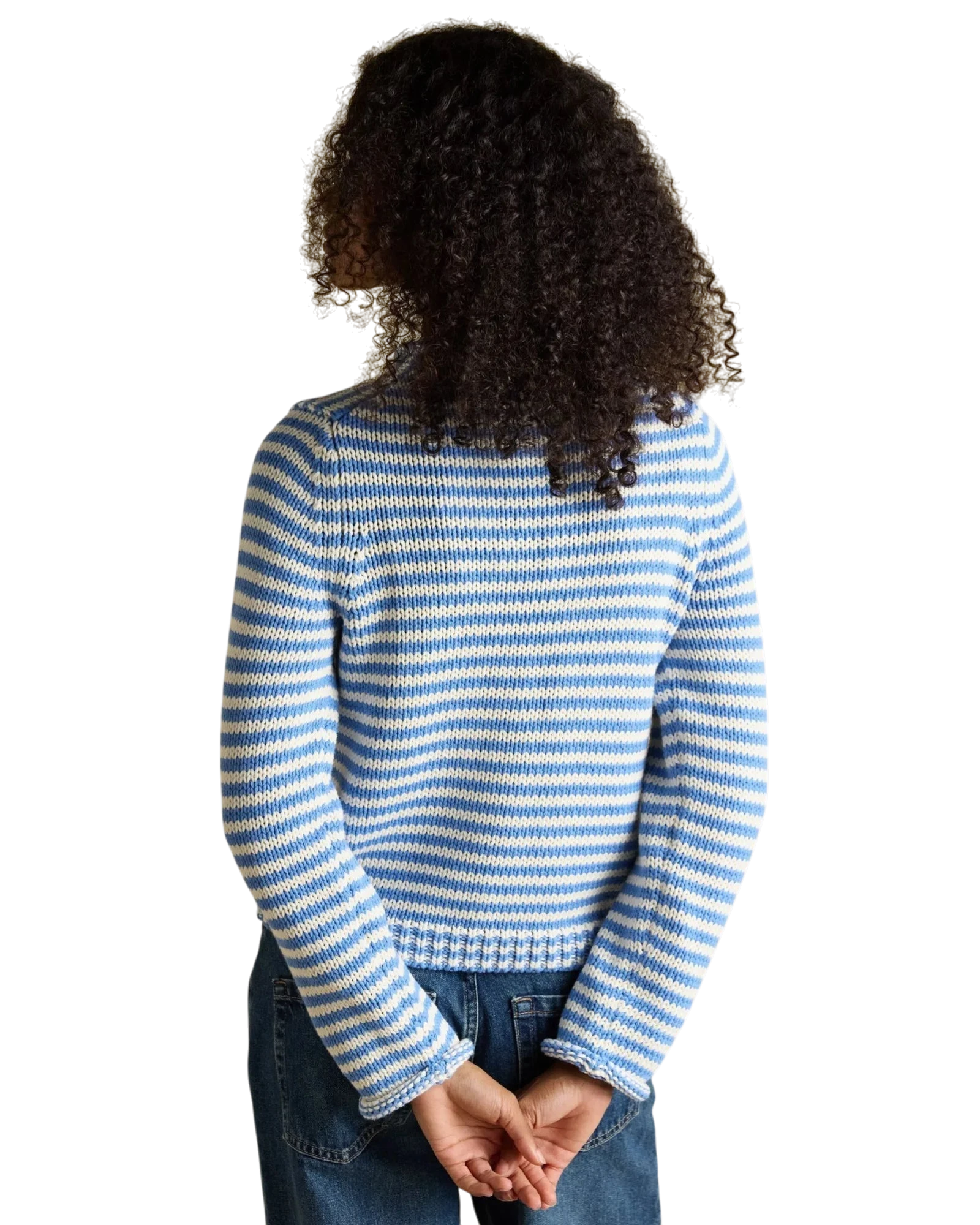 Skye Jumper - Blue/White