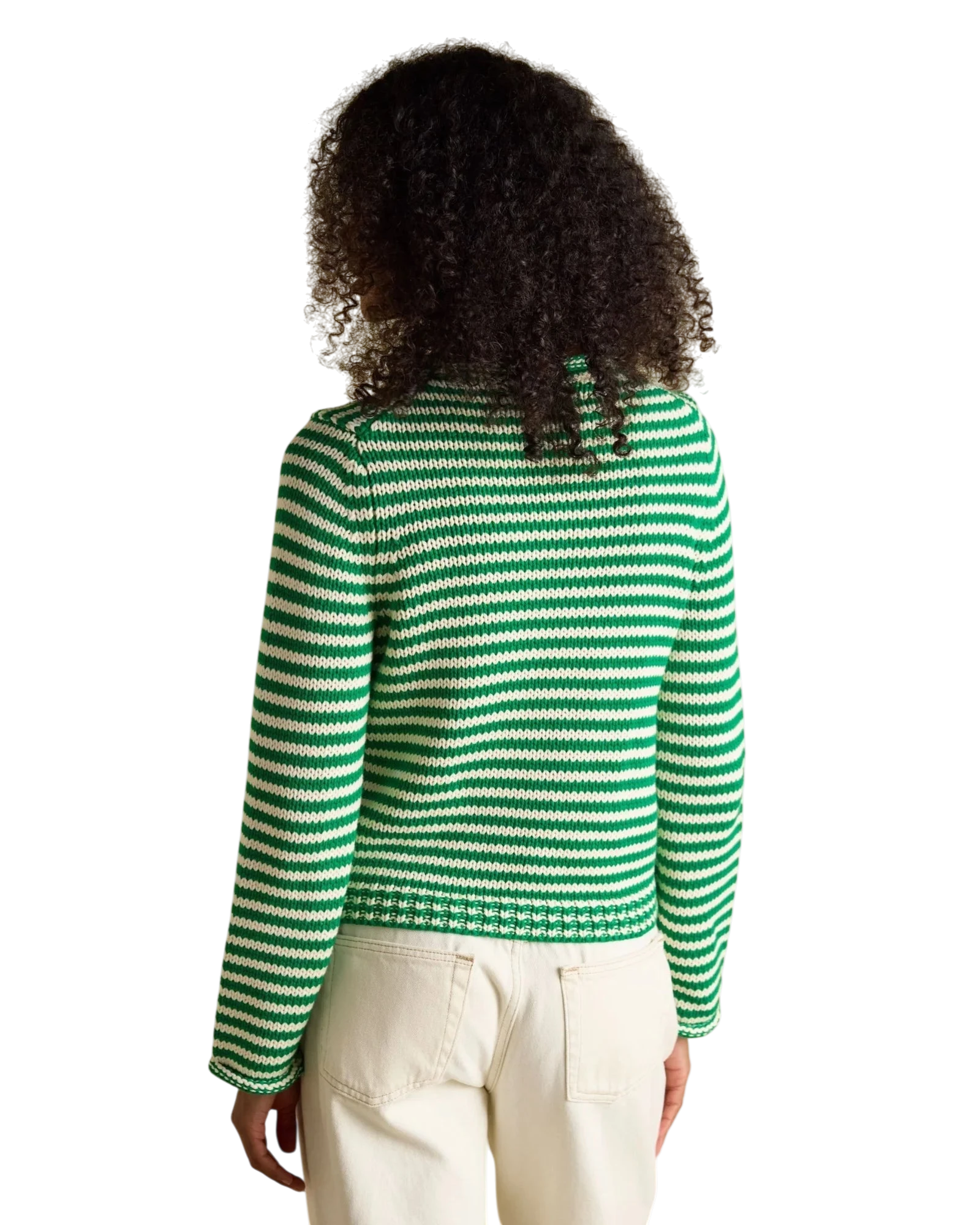 Skye Jumper - Green/White