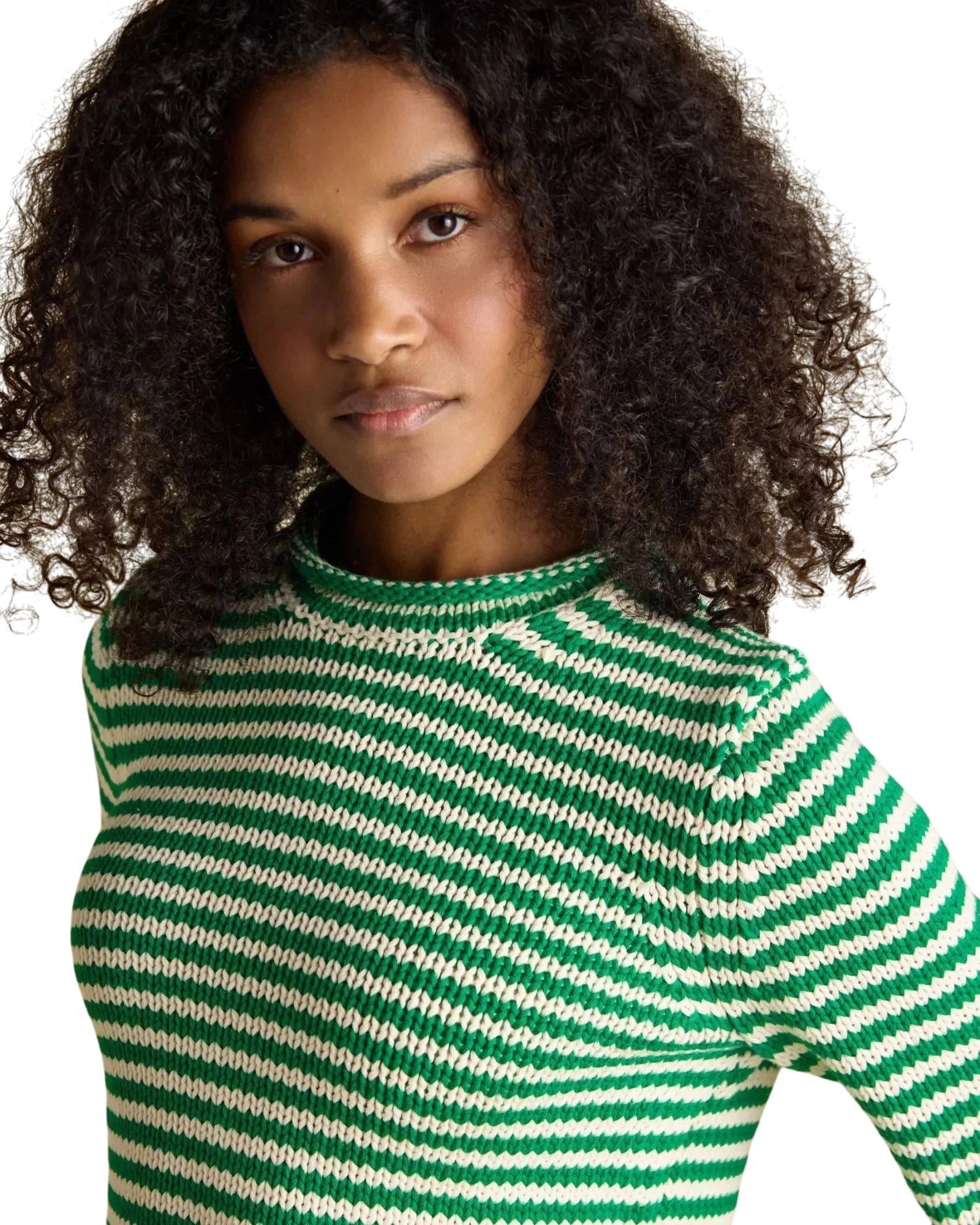Skye Jumper - Green/White