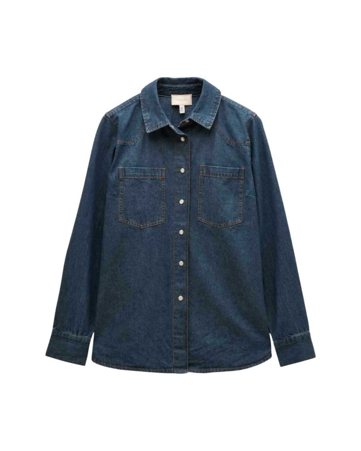 Western Shirt - Mid Wash