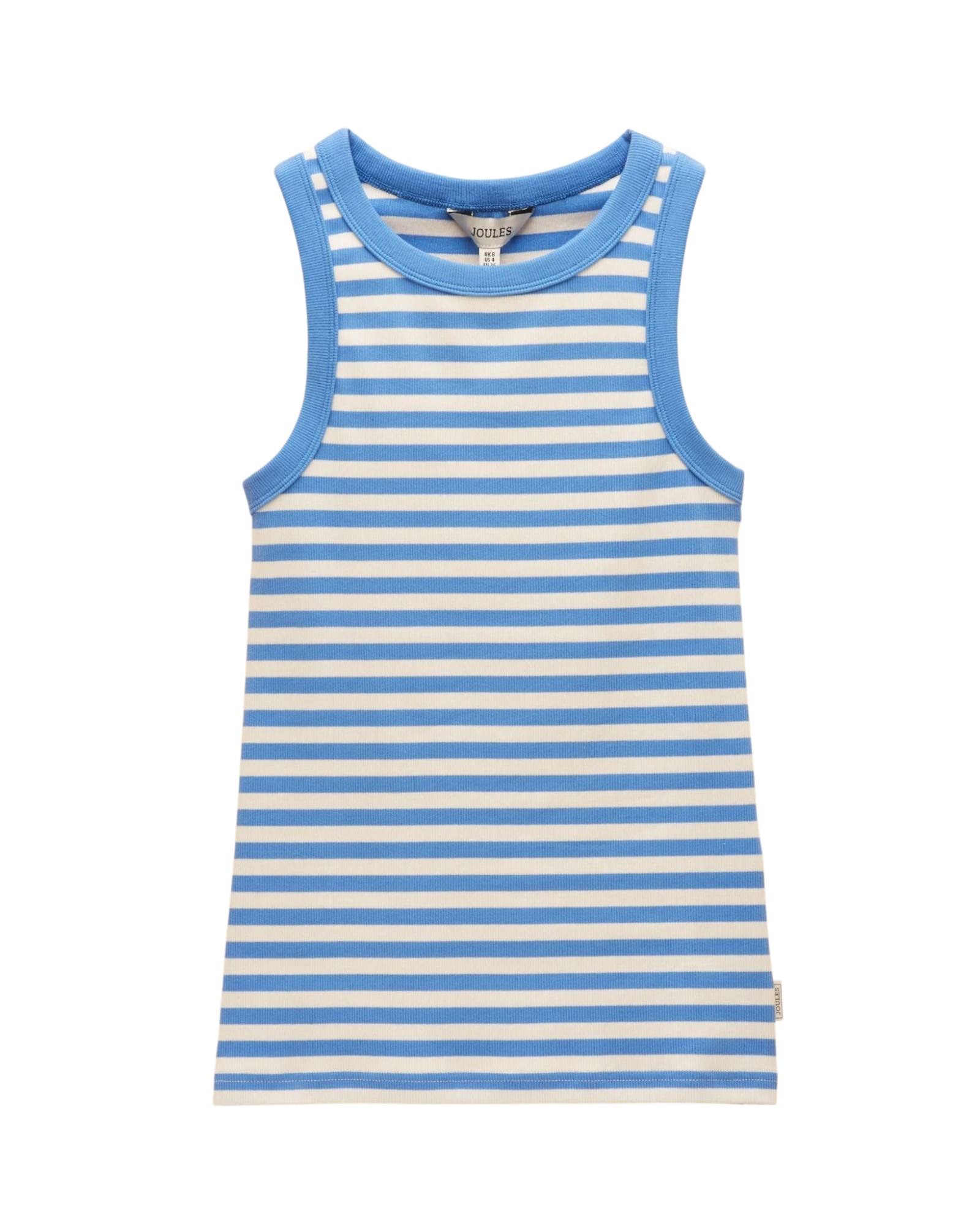 Sofia Vest - Blue & White Stripe