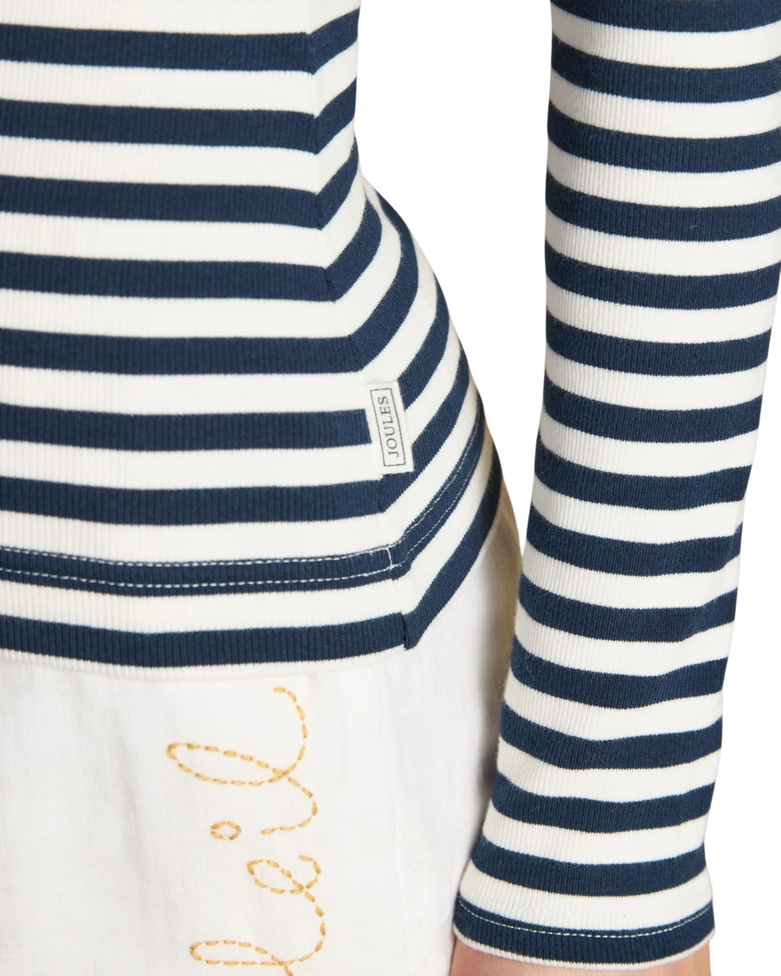Sophie Long Sleeve T-Shirt - Navy Striped