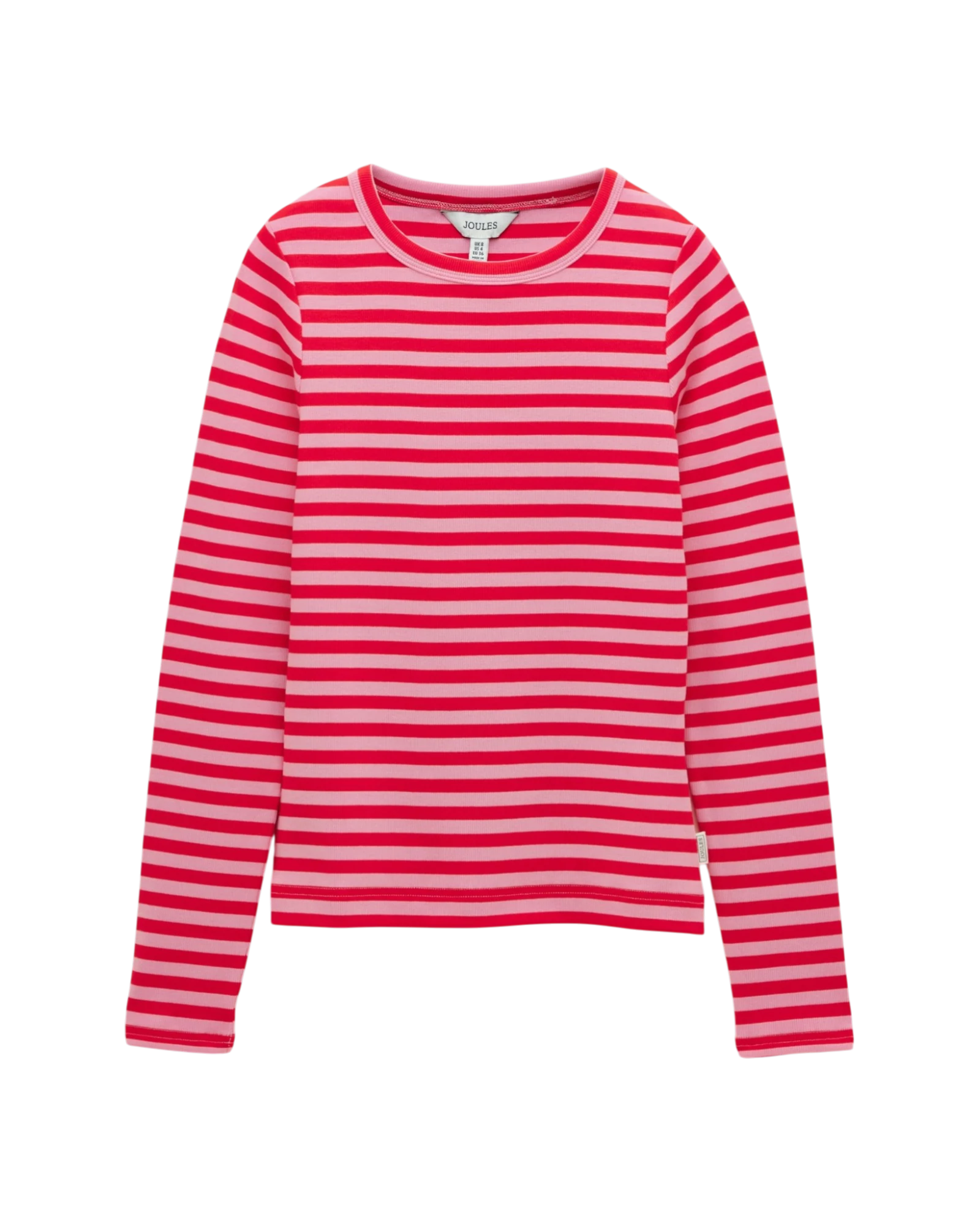 Sophie T-Shirt - Pink/Red Stripe