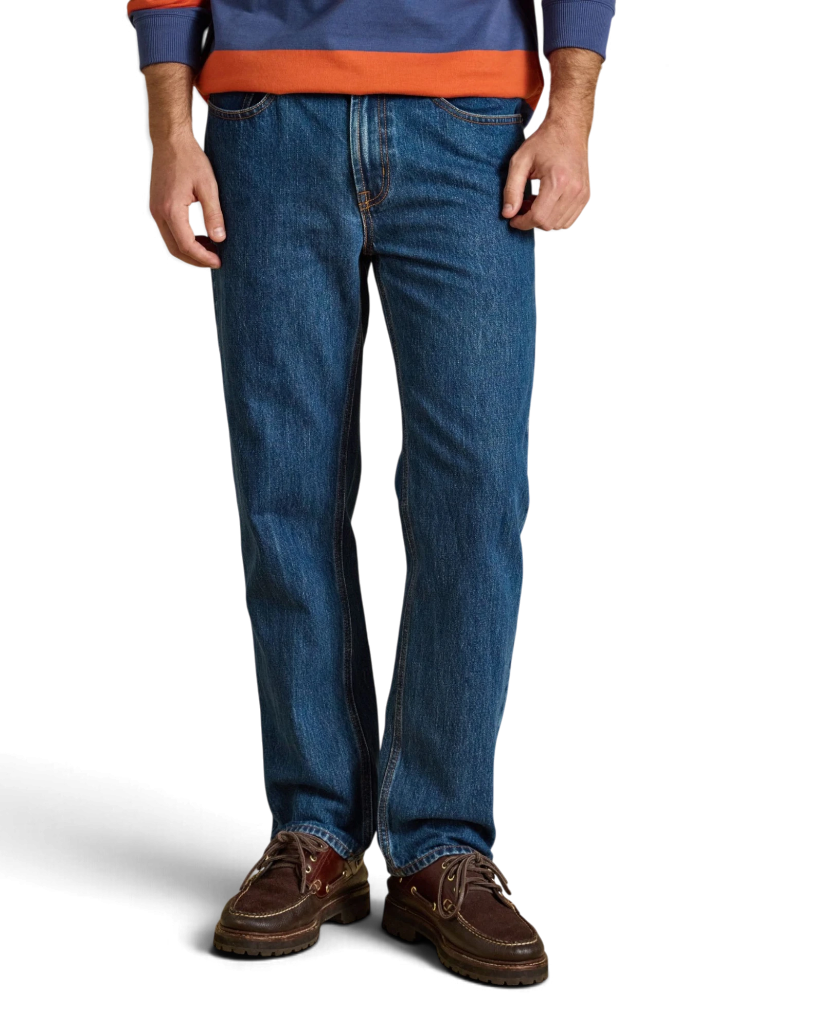 Straight Fit Jean - Blue Denim