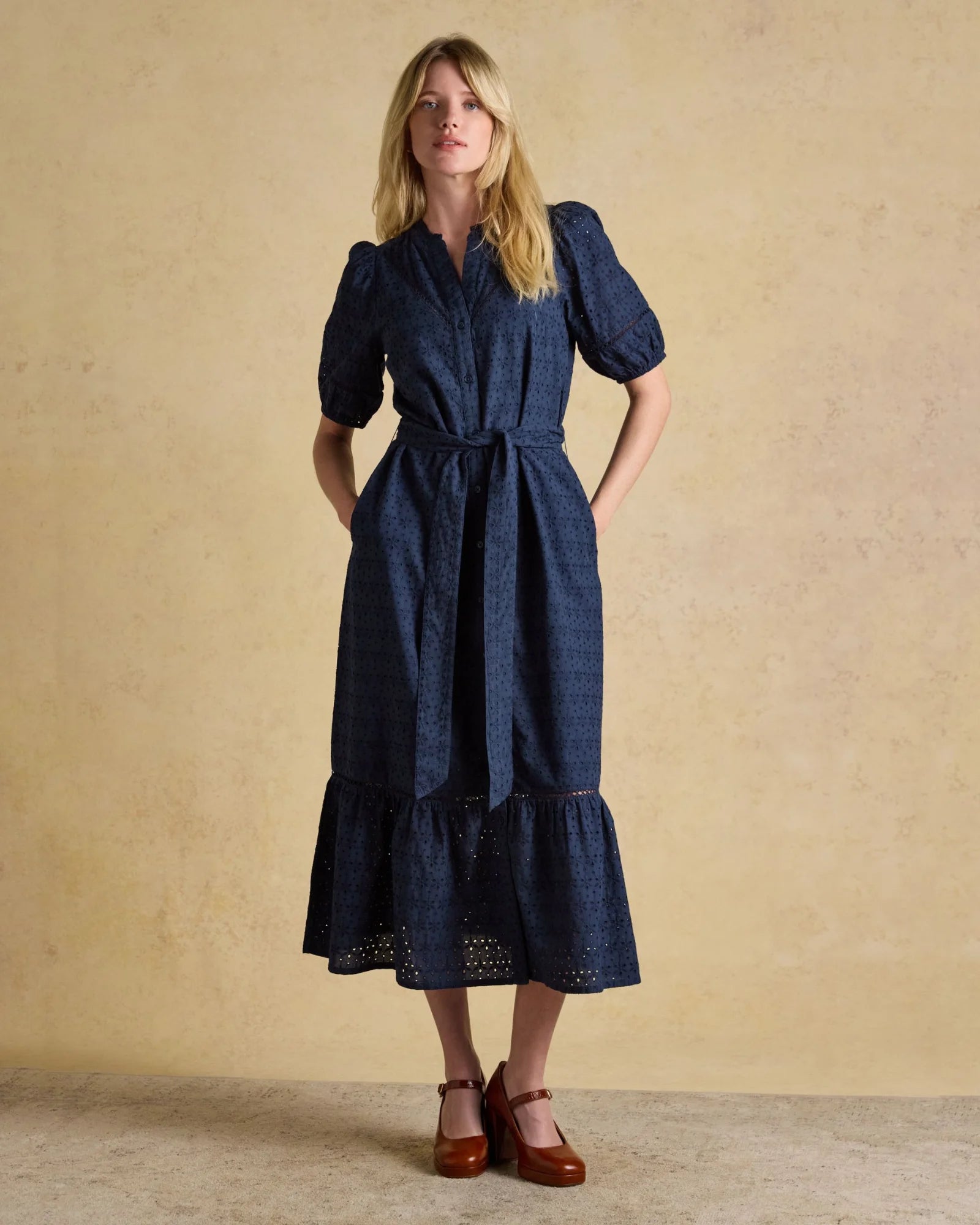 Susanna Dress - Navy