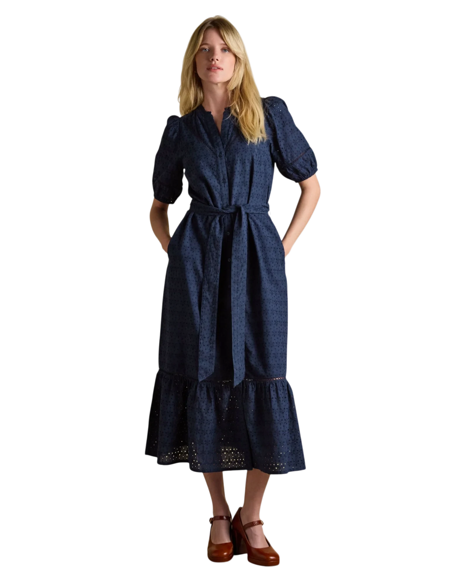Susanna Dress - Navy