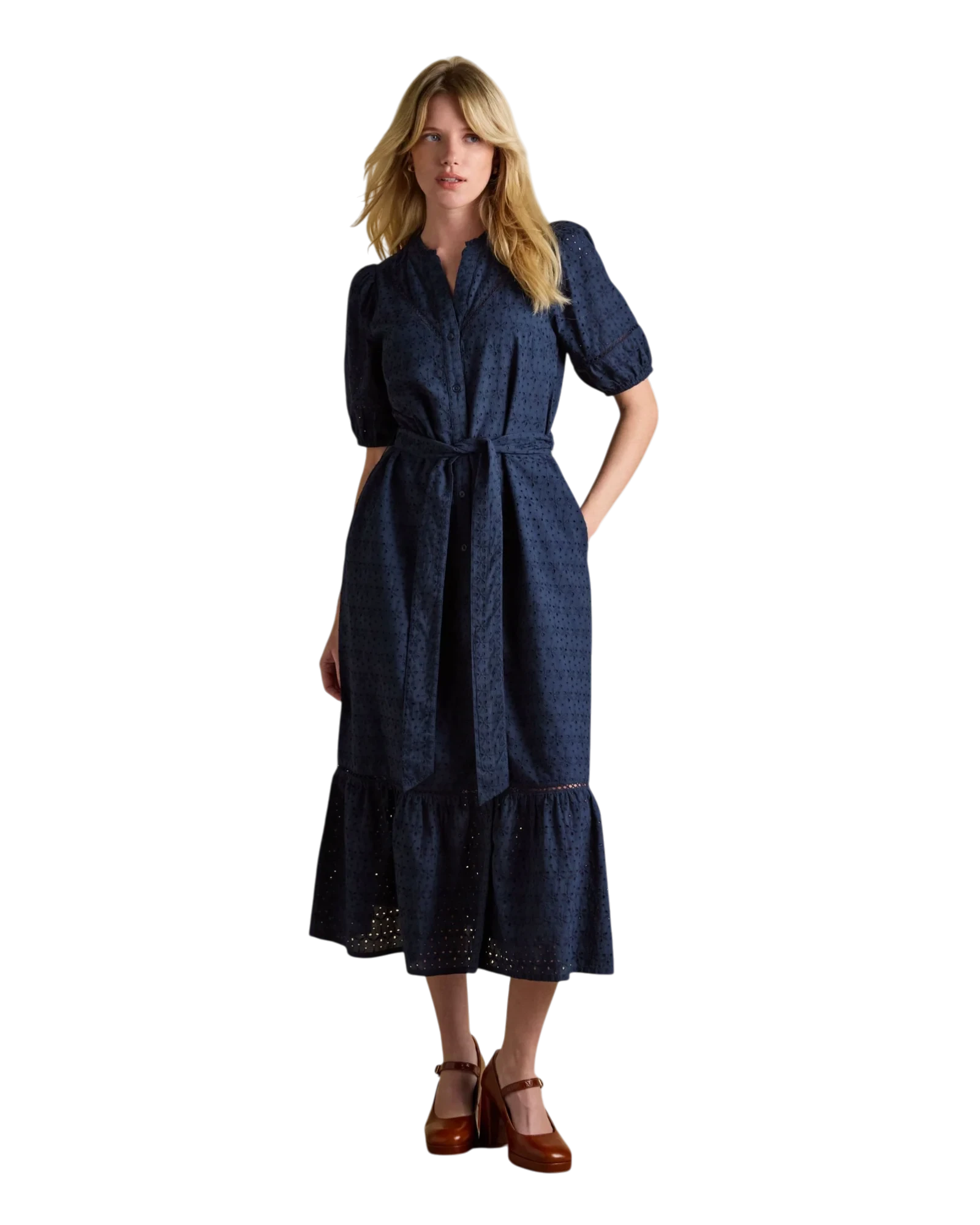 Susanna Dress - Navy