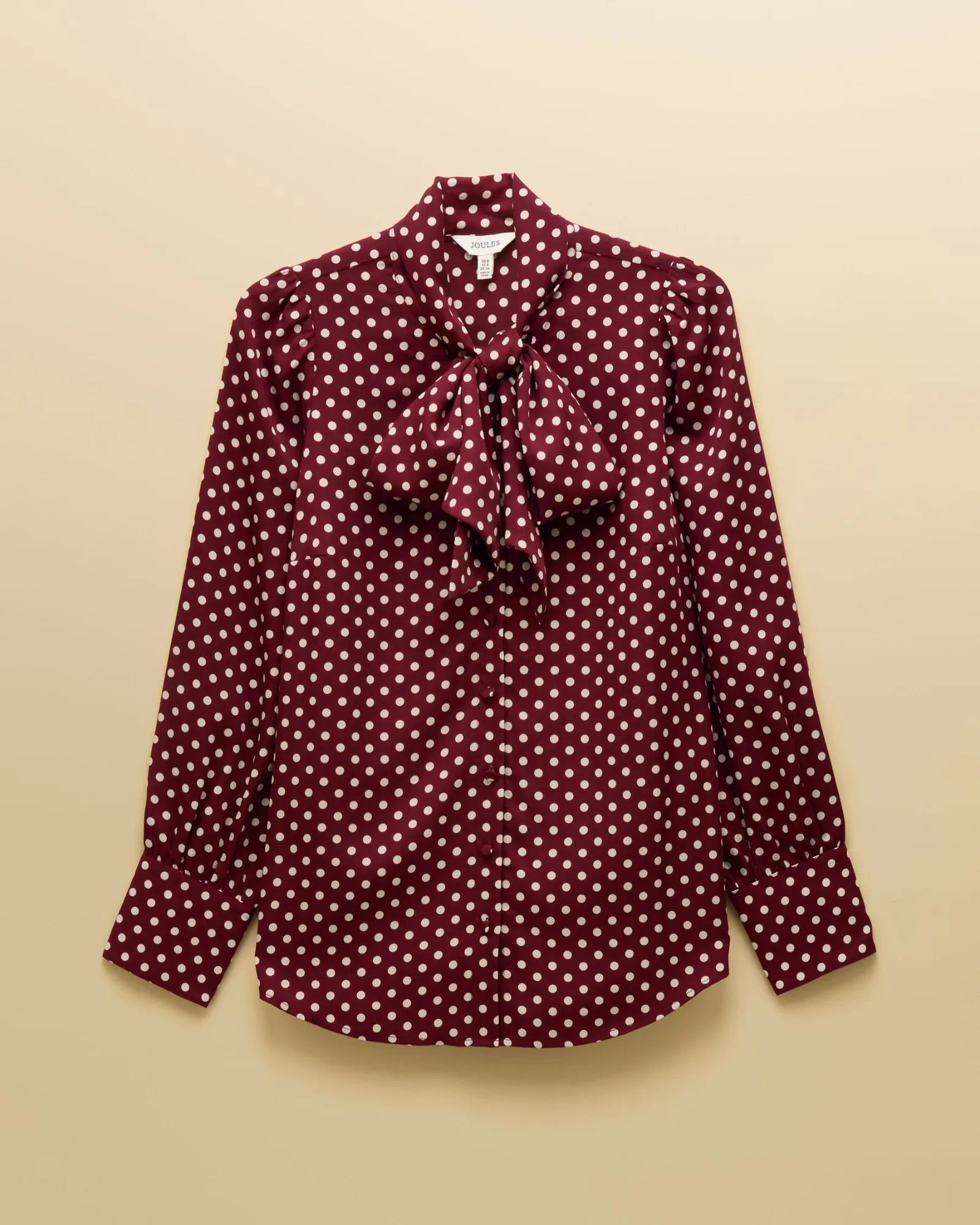 Tabby Blouse - Burgundy Red