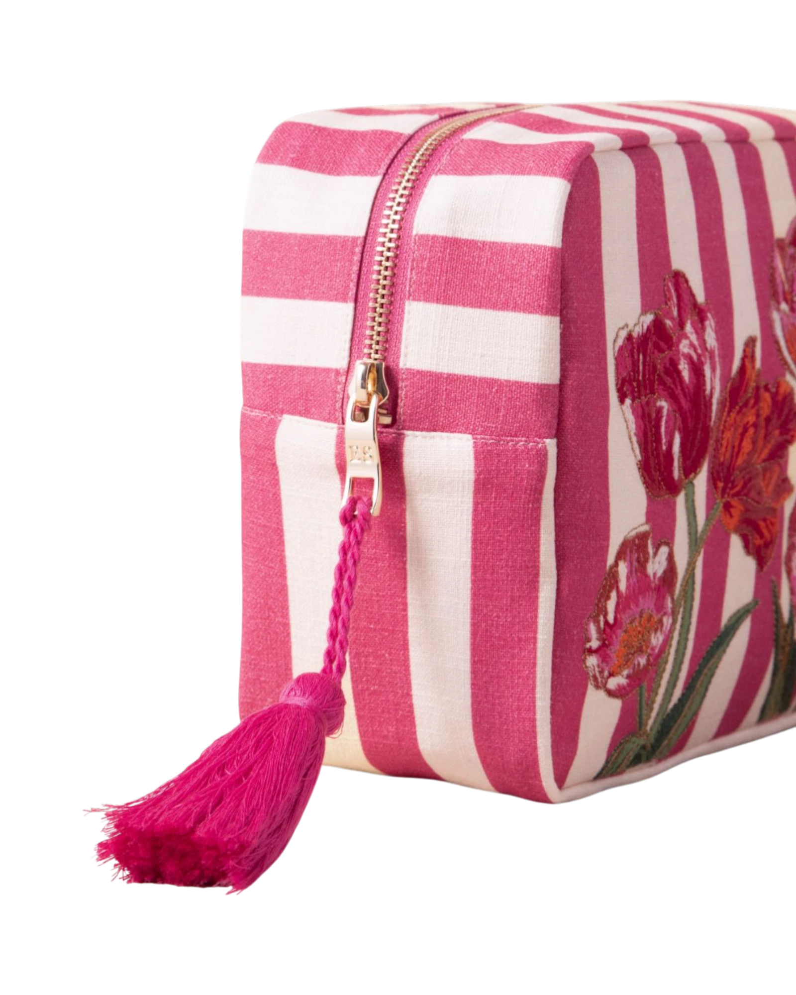 Tulip Stripe Printed Wash Bag