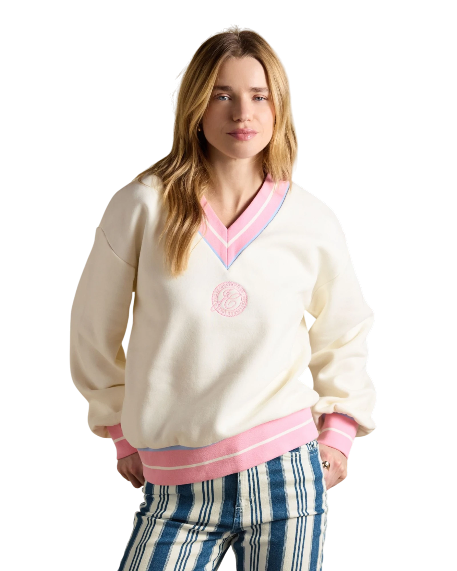 Varsity Sweatshirt - Cream