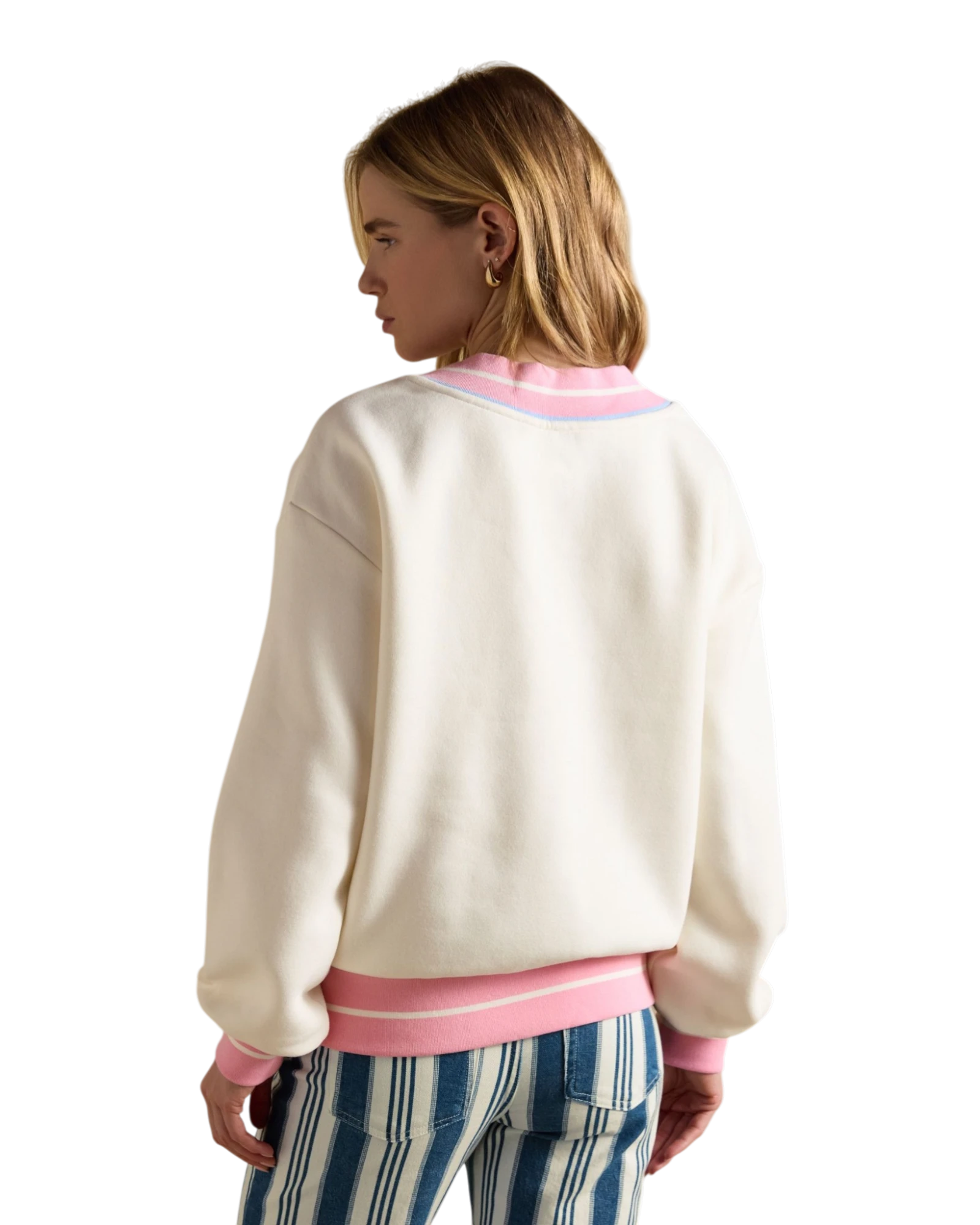 Varsity Sweatshirt - Cream