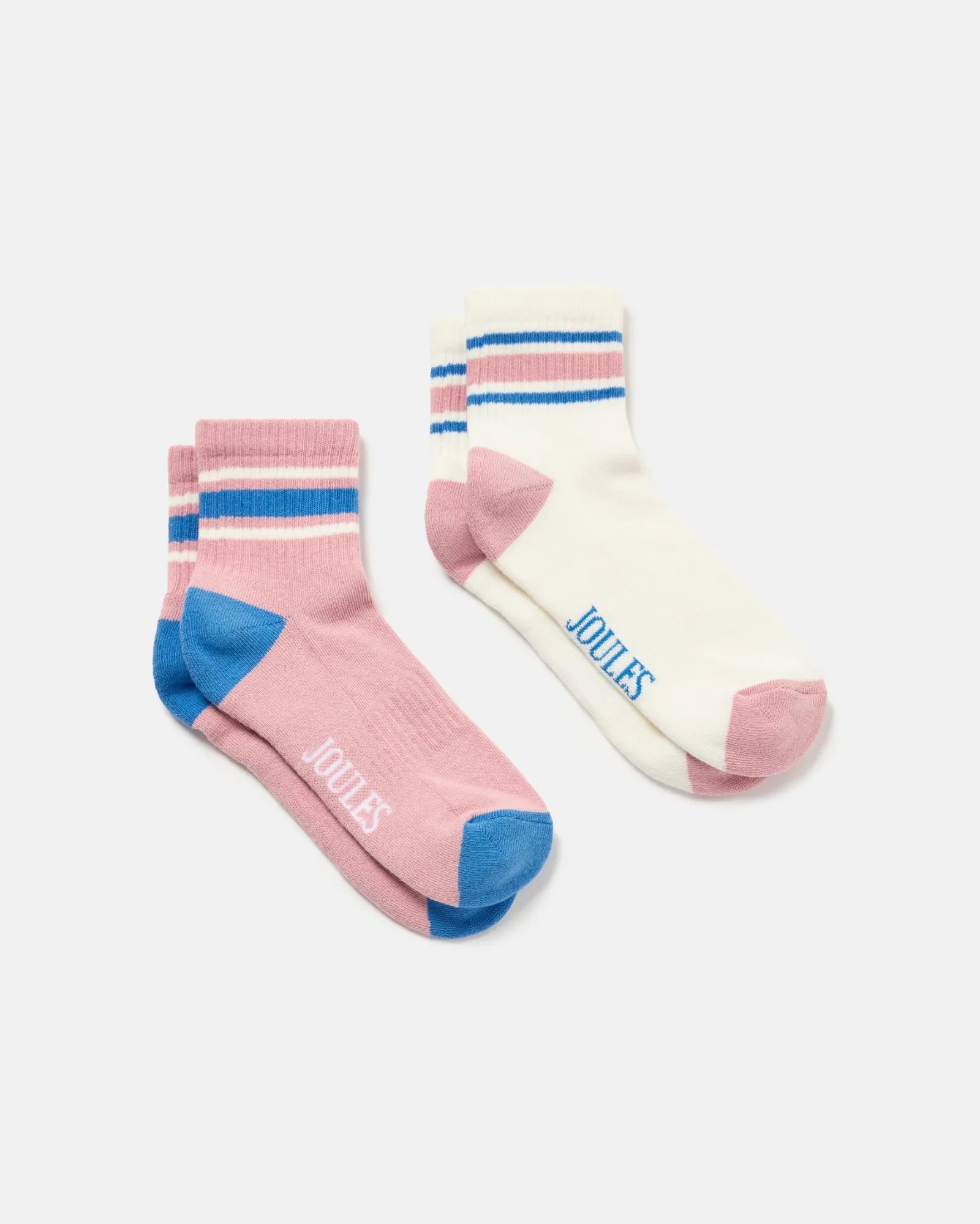 Volley Pink/White Tennis Socks 2pk