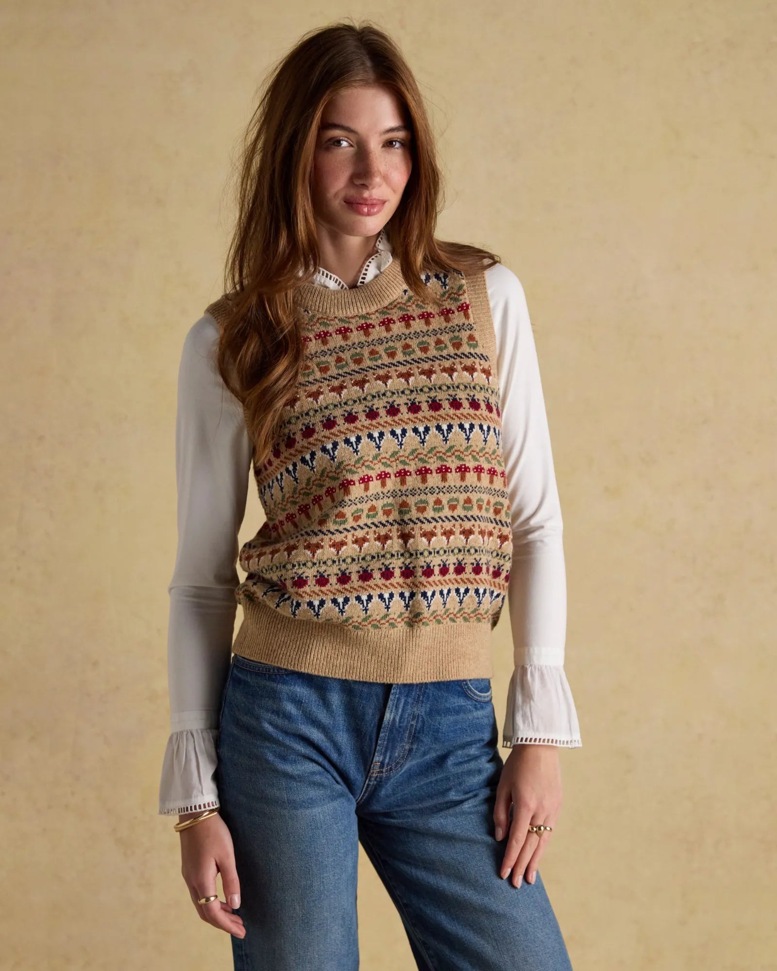 Woodland Vest - Oatmeal