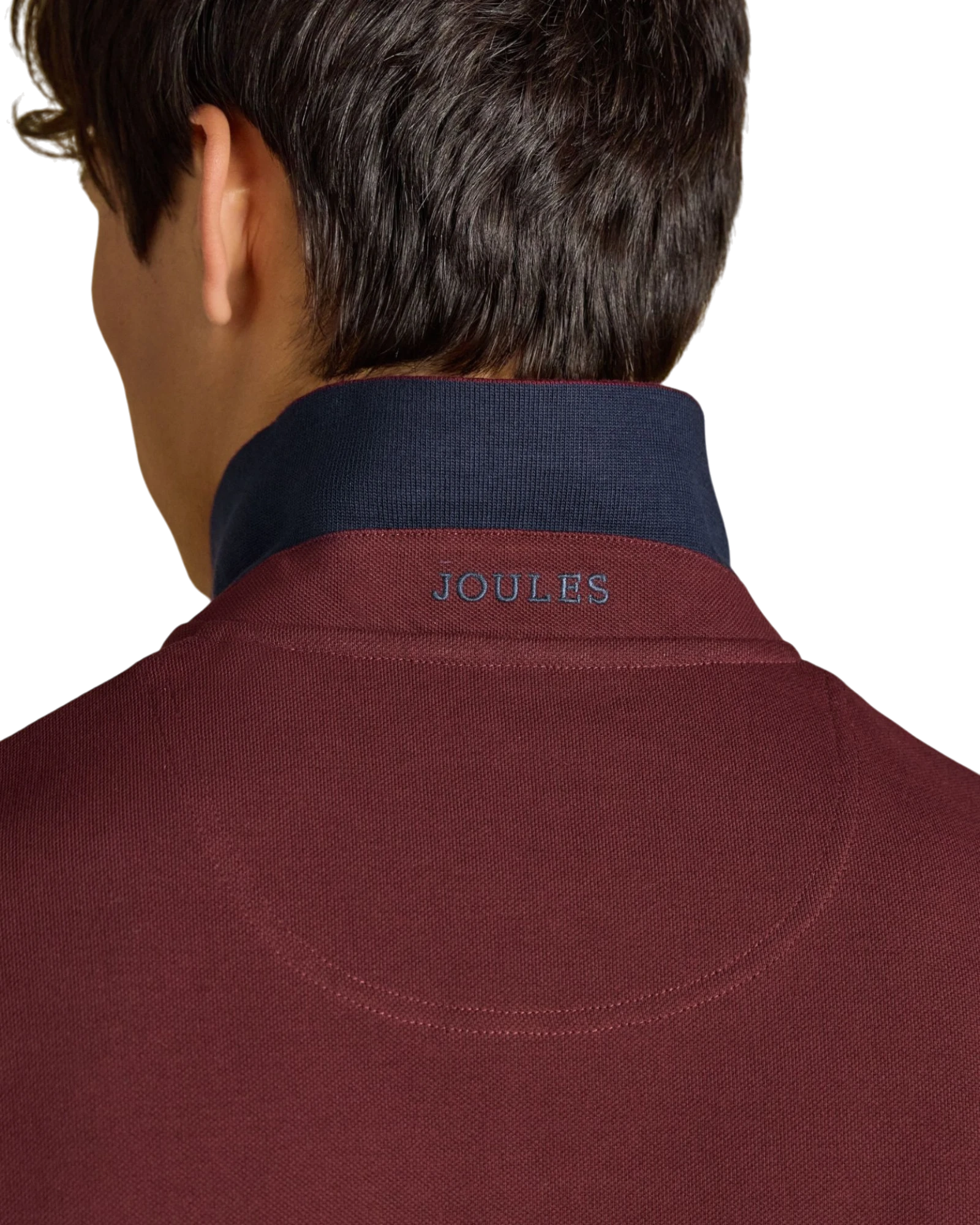 Woody Long Sleeve Polo Shirt - Burgundy