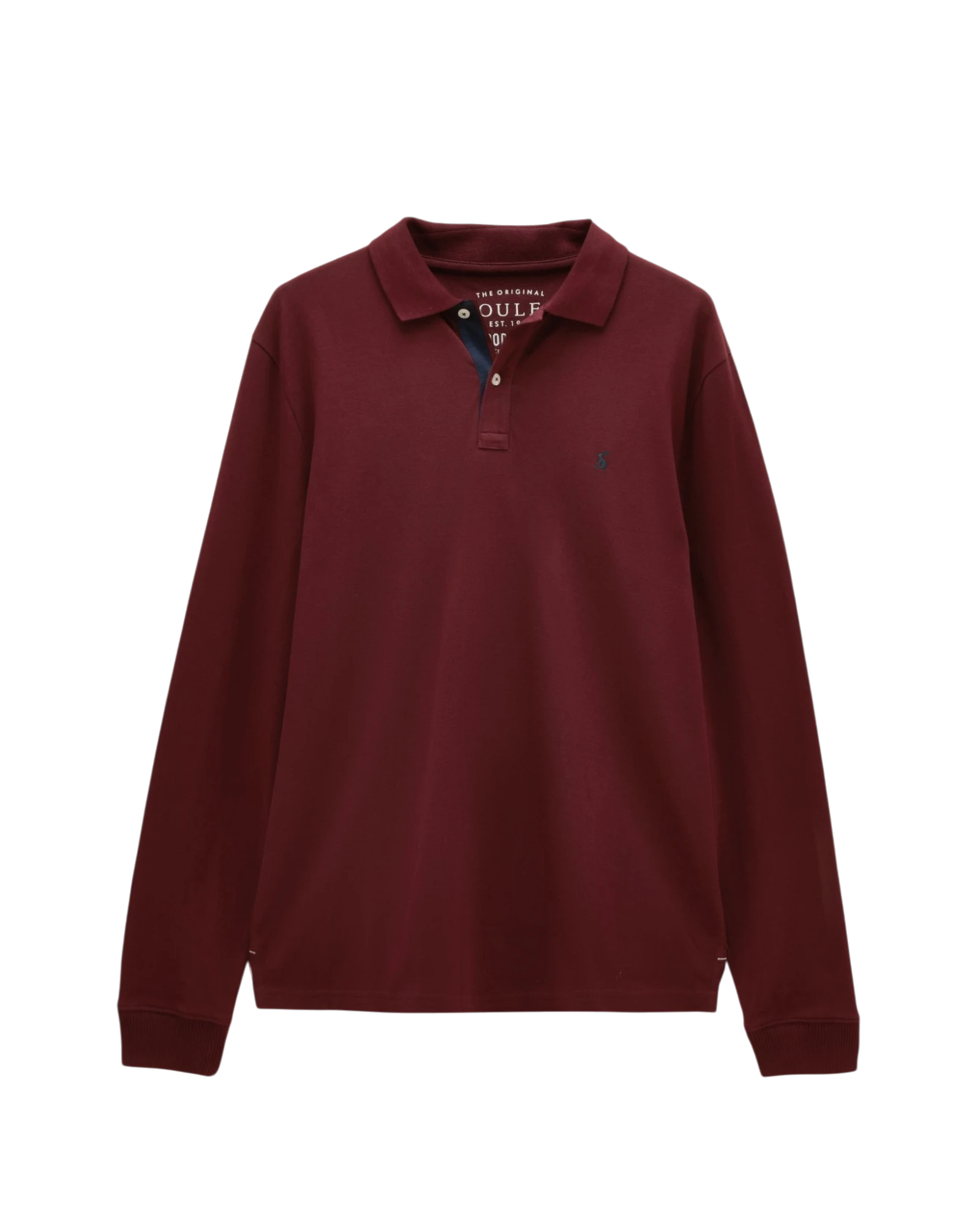 Woody Long Sleeve Polo Shirt - Burgundy