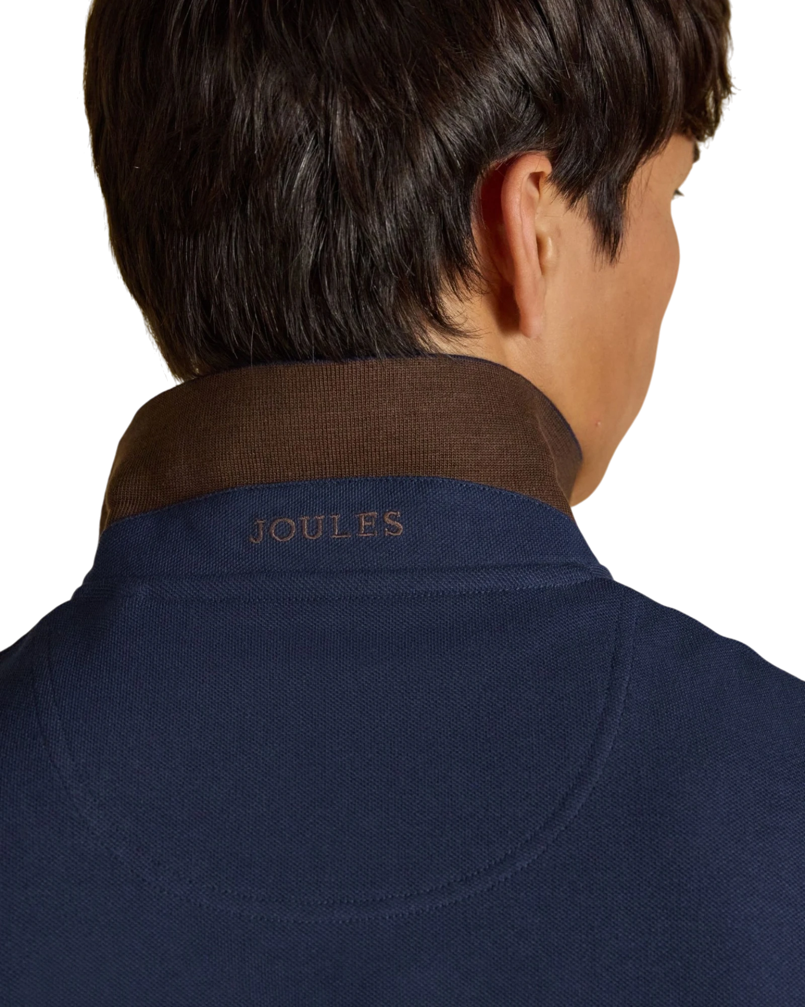 Woody Long Sleeve Polo Shirt - Navy