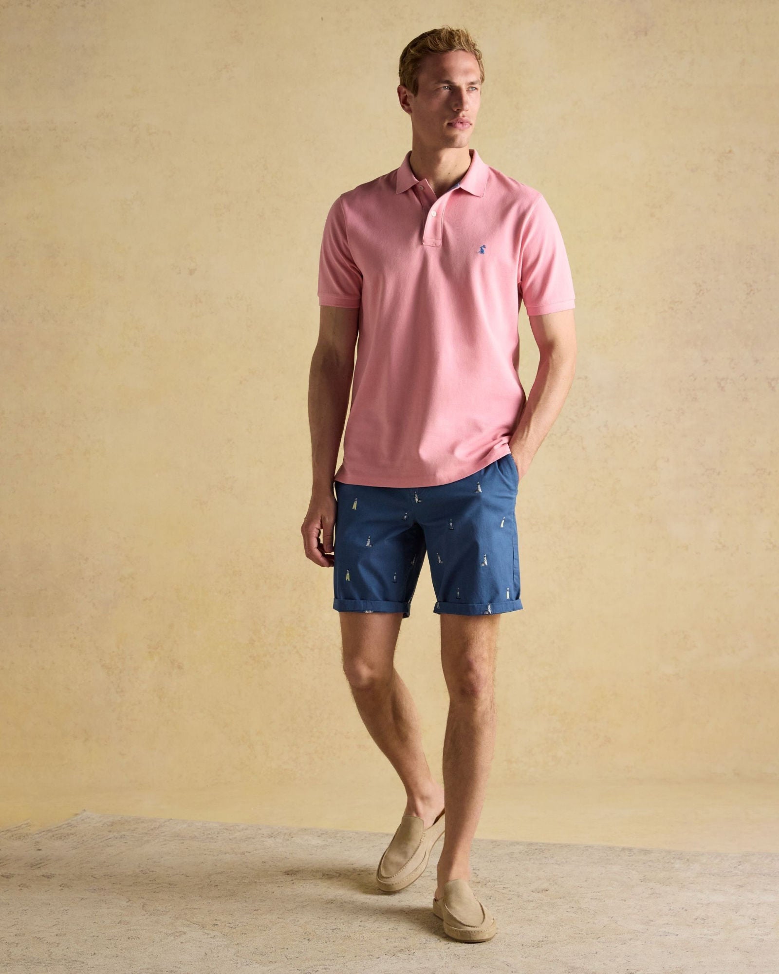 Woody Polo - Pale Pink