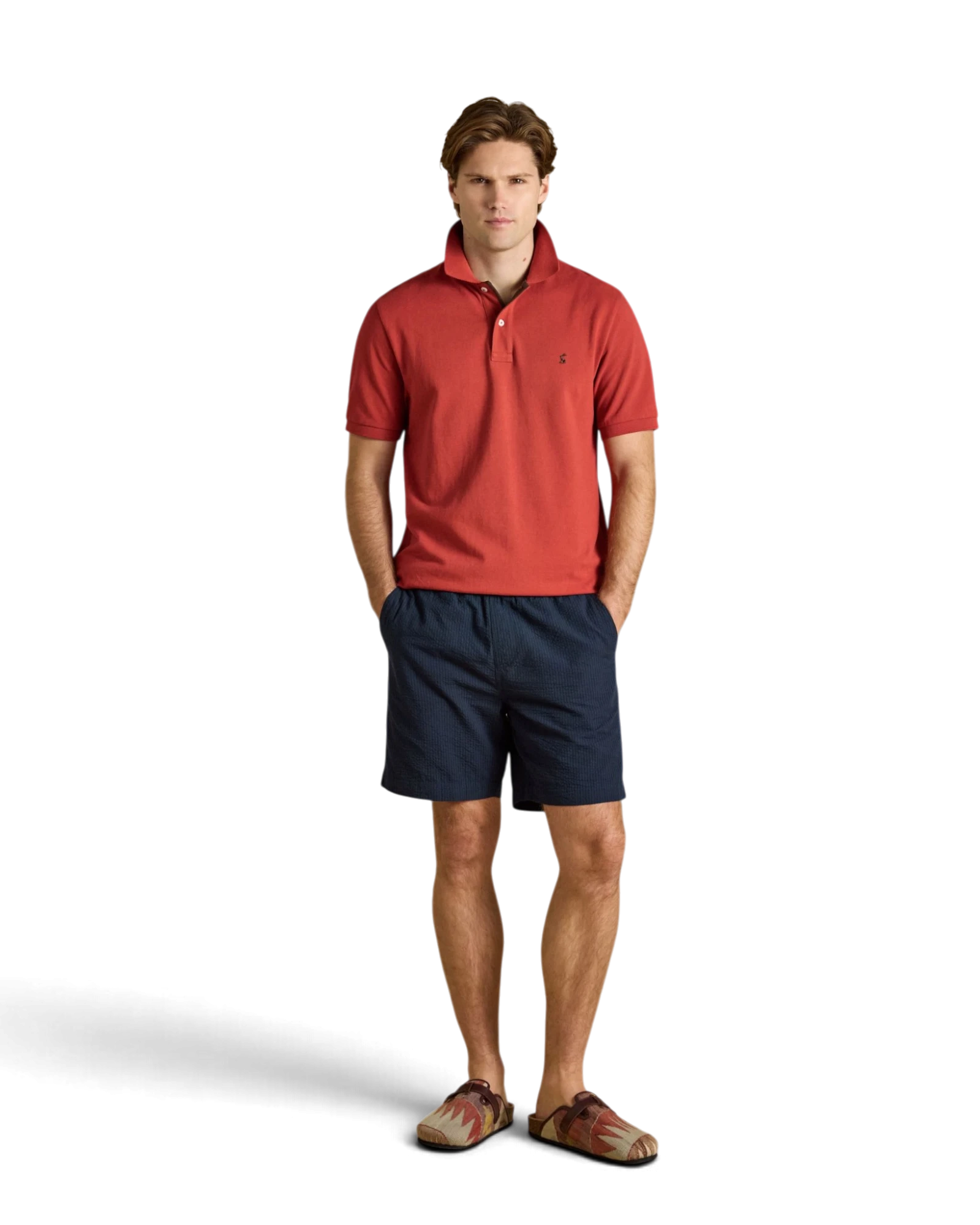 Woody Polo Shirt - Burnt Orange